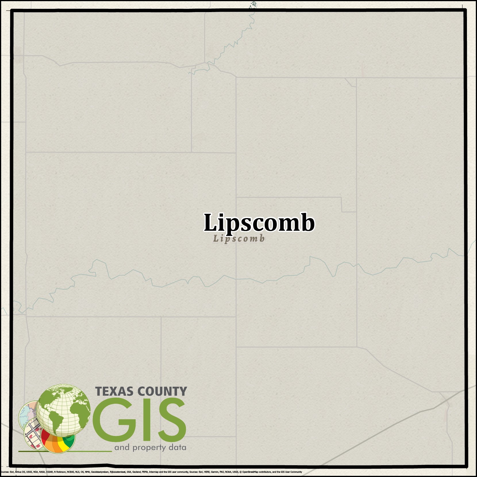 County Shapefile and Property Data Texas County GIS Data