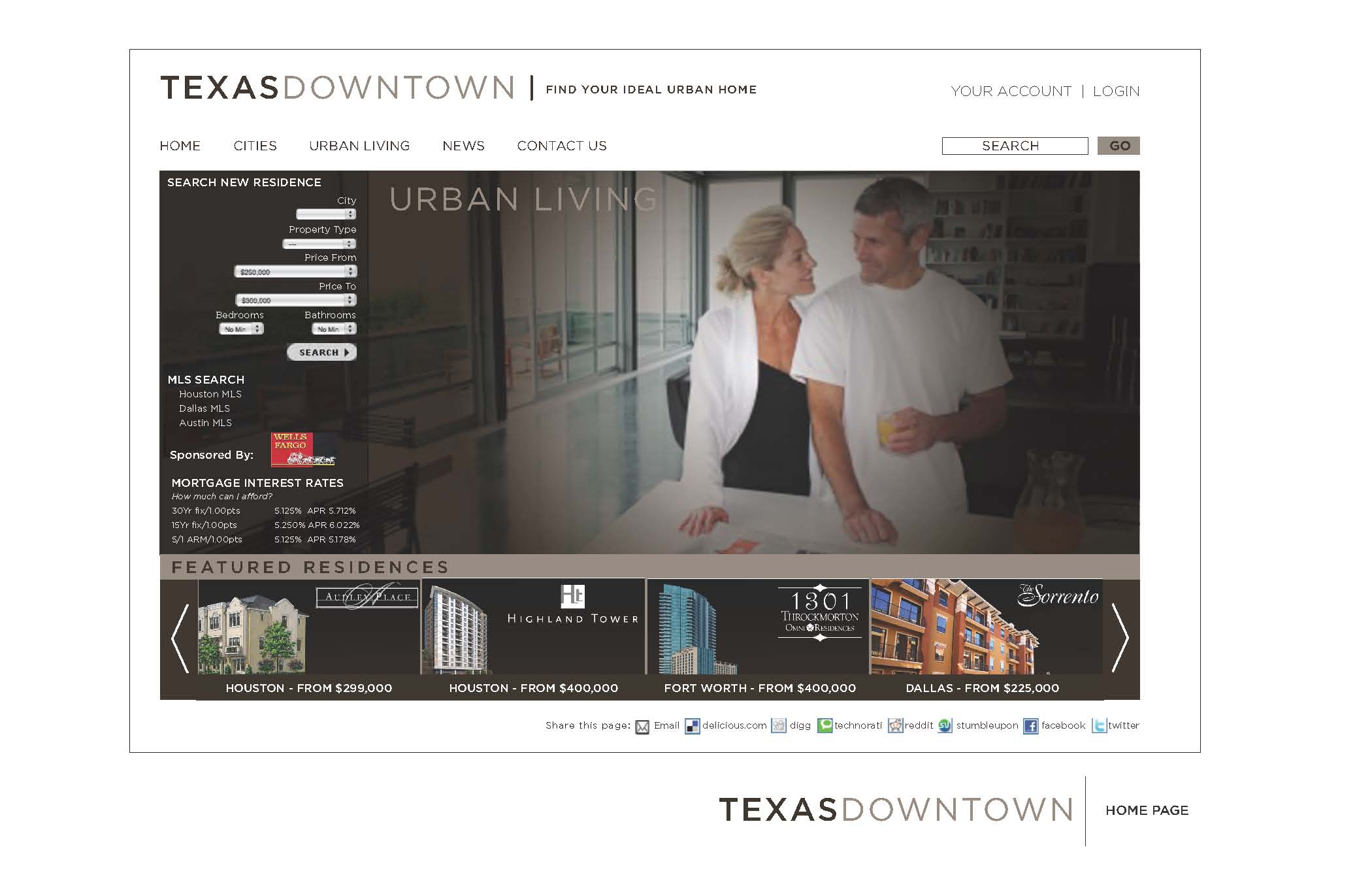 TEXAS DOWNTOWN Urban lifestyle