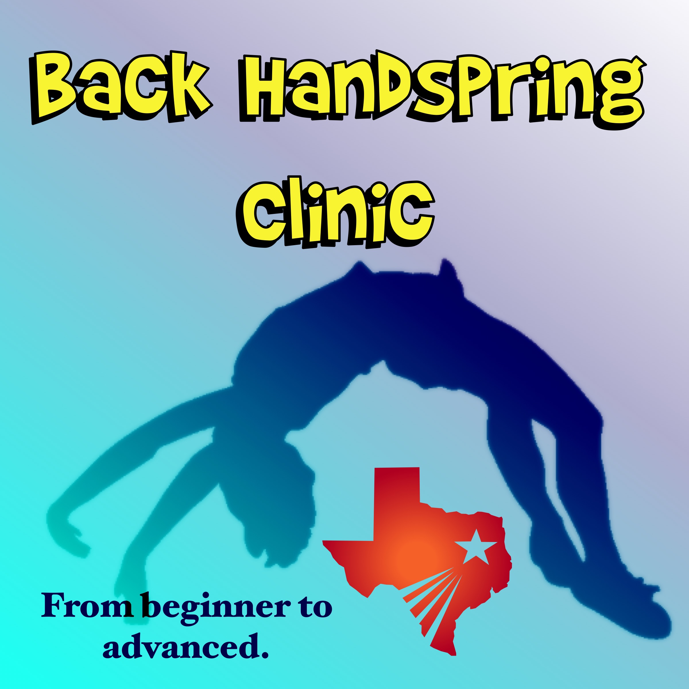Back Handspring Clinic Texas East Kids