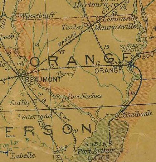 Lemonville, Texas, Orange County ghost town.