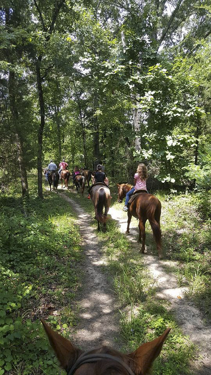 Horseback Riding at Cedar Cove Ranch Texas Hill Country