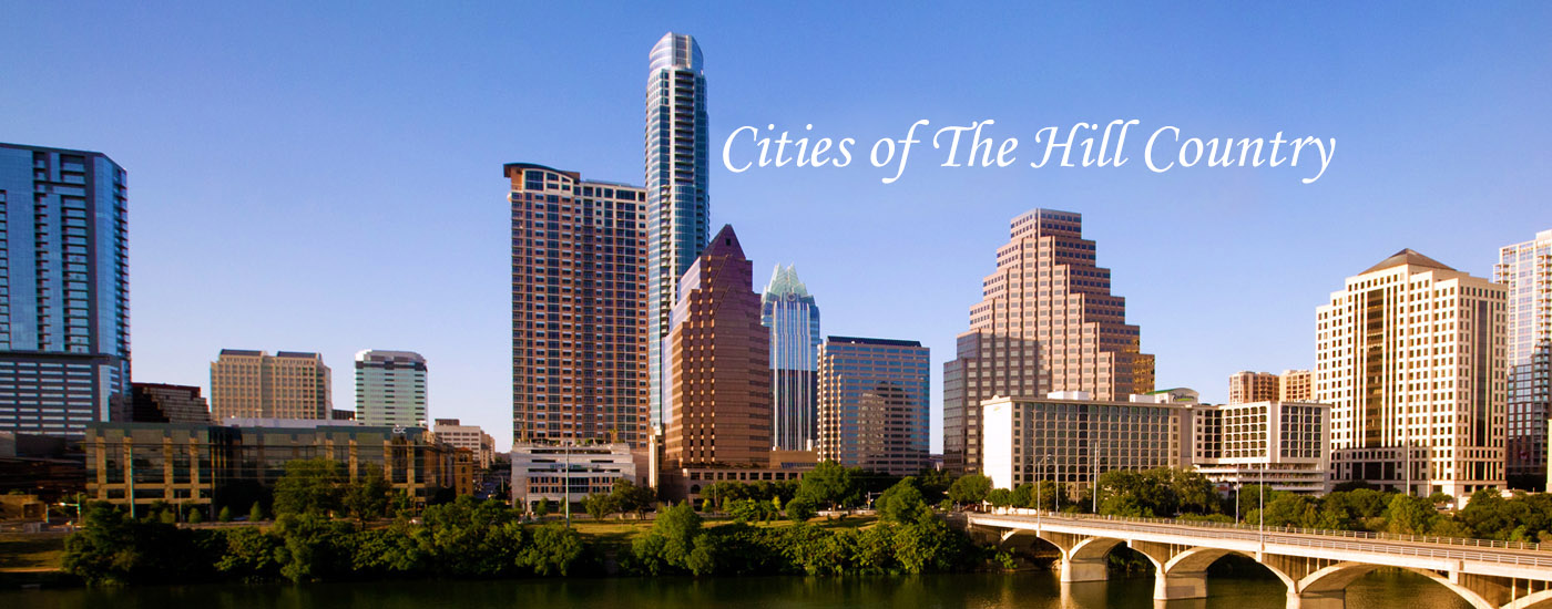 Cities in The Texas Hill Country