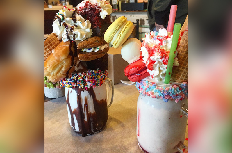 Get a Load of This Huge Chocolate Shake in Dallas