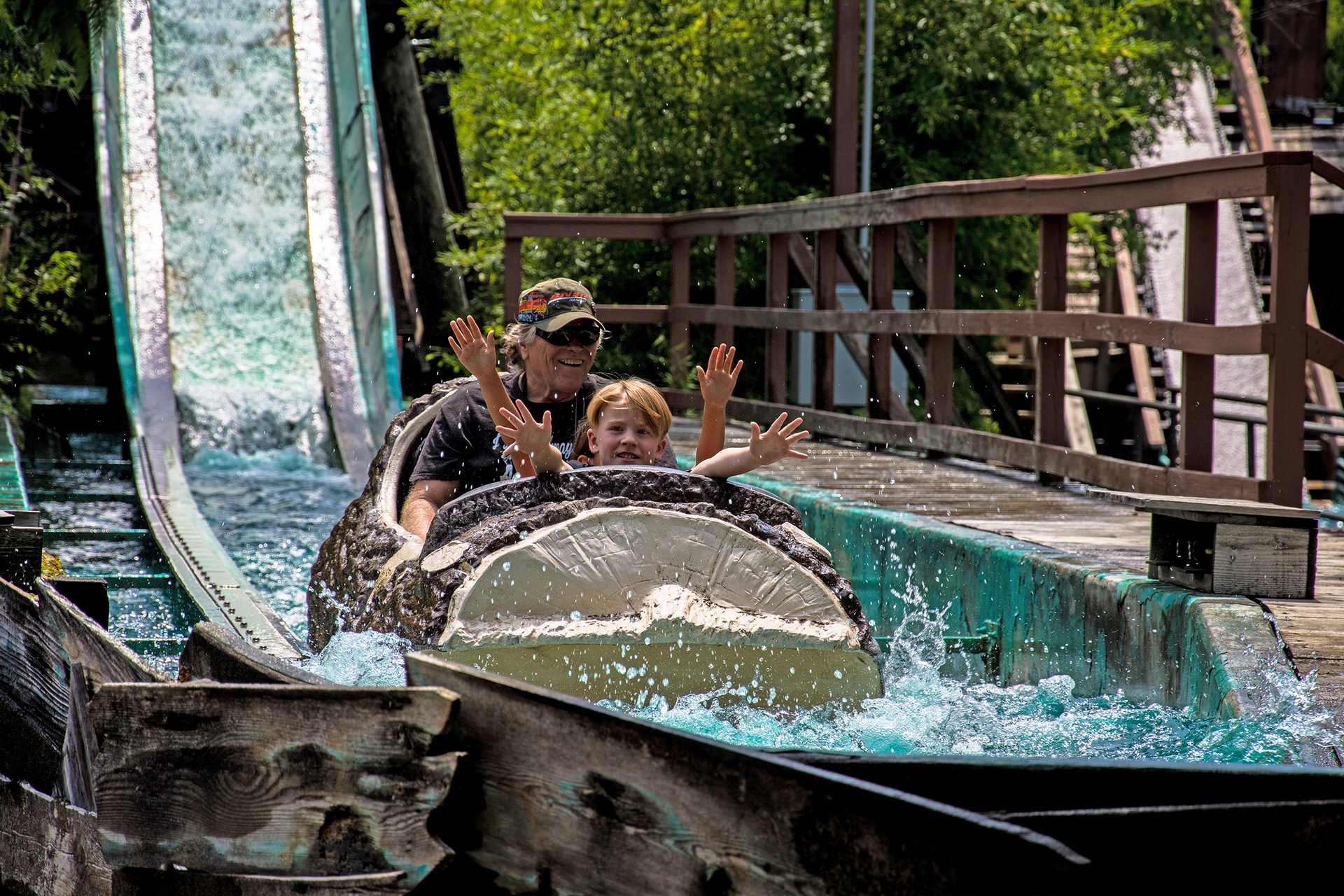 The World's First Log Flume Ride is Still Making a Splash in Texas