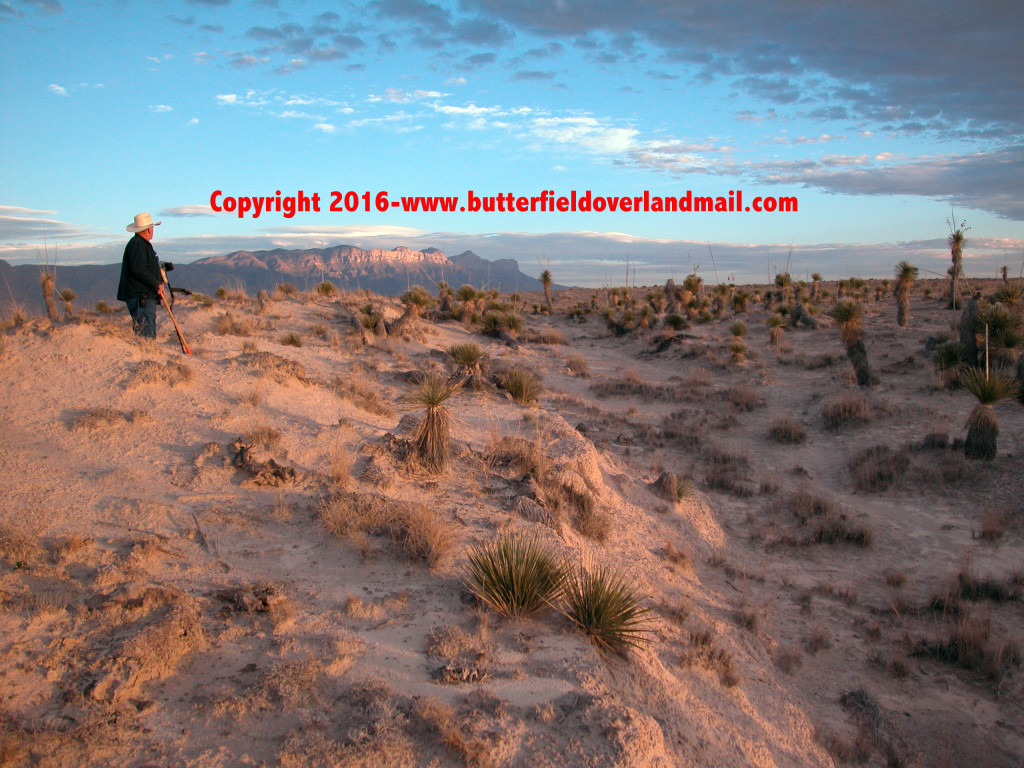 Ruts of Butterfield Overland Mail Road Texas