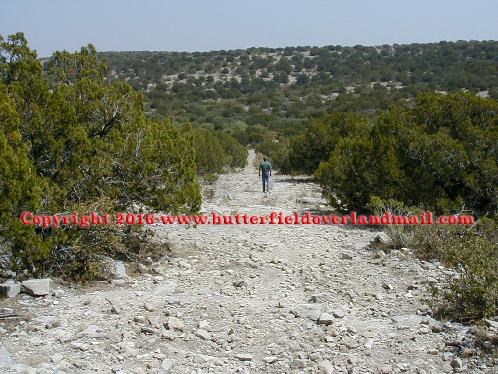 Butterfield Road Route from Red River to El Paso Texas History