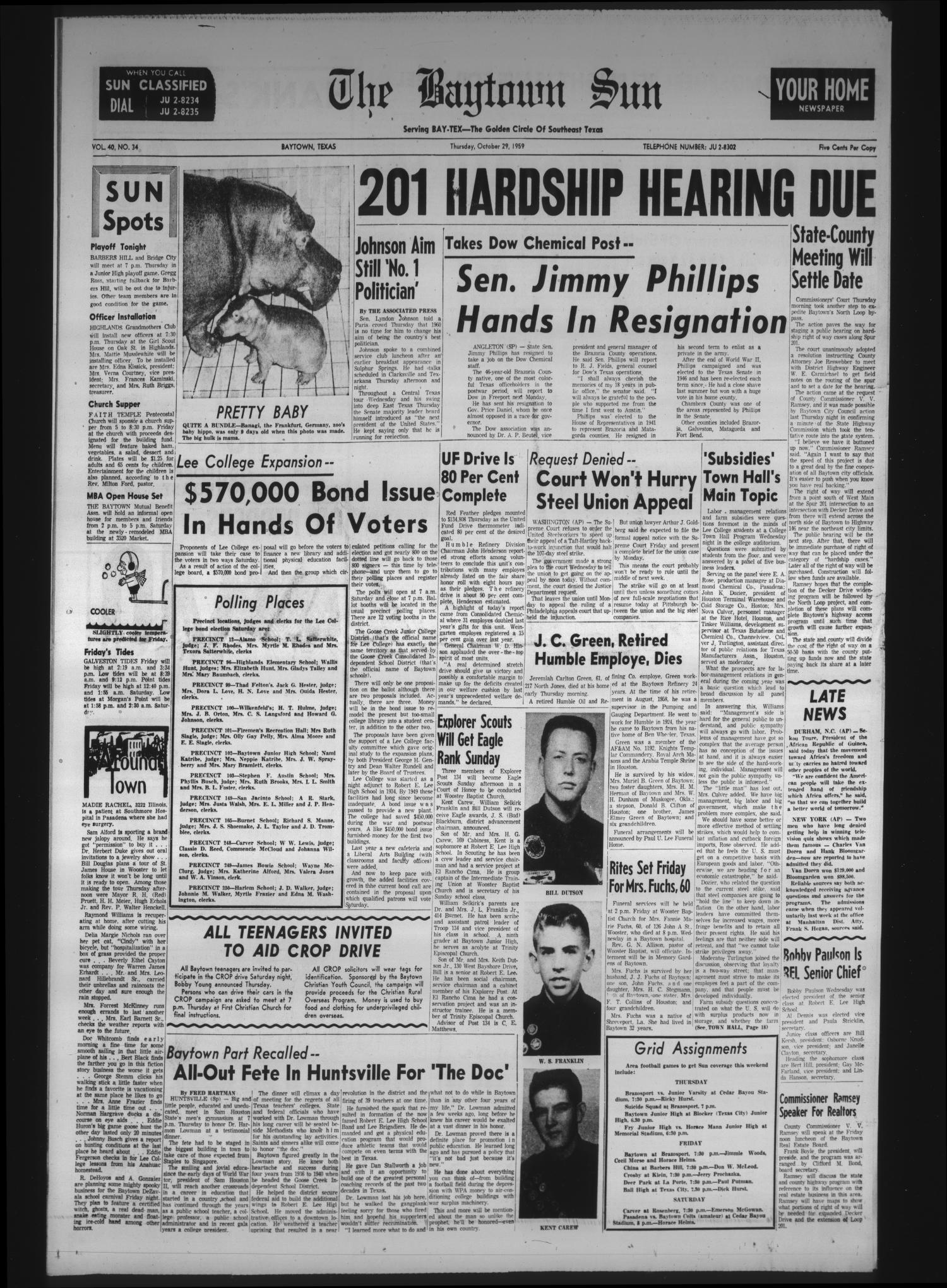 The Baytown Sun (Baytown, Tex.), Vol. 40, No. 64, Ed. 1 Thursday(01)