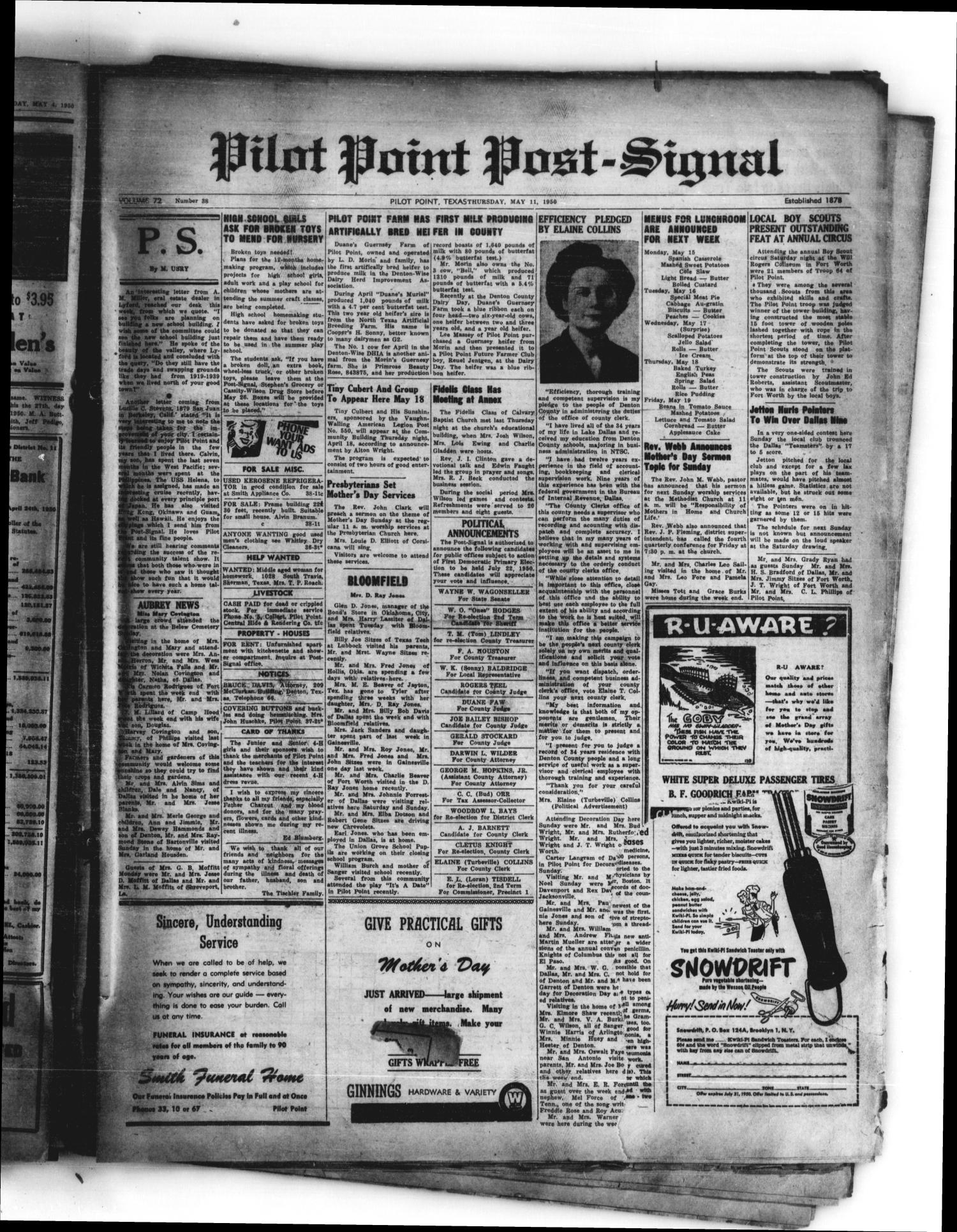 Pilot Point PostSignal (Pilot Point, Tex.), Vol. 72, No. 38, Ed. 1
