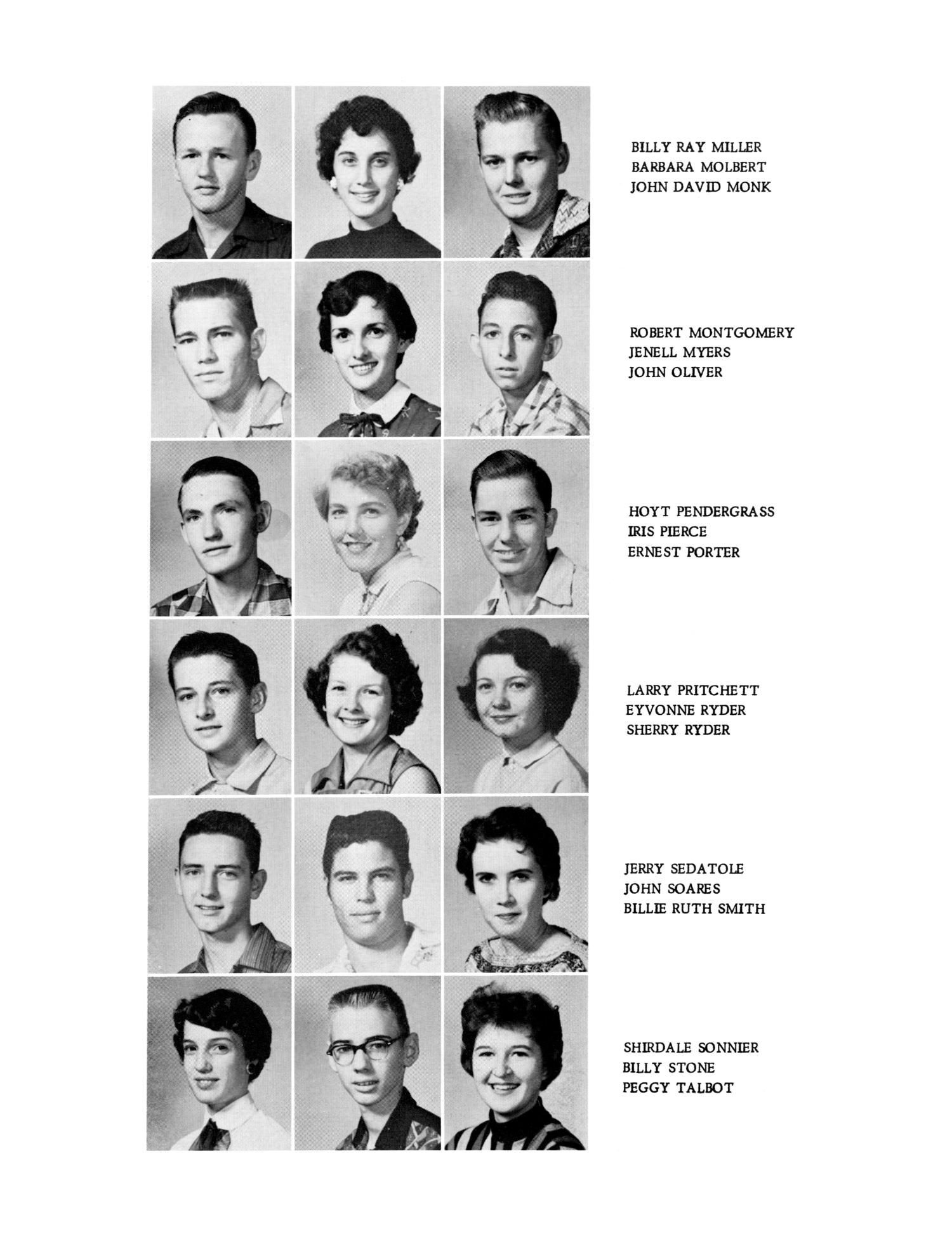 The Eagle, Yearbook of Stephen F. Austin High School, 1957 Page 32