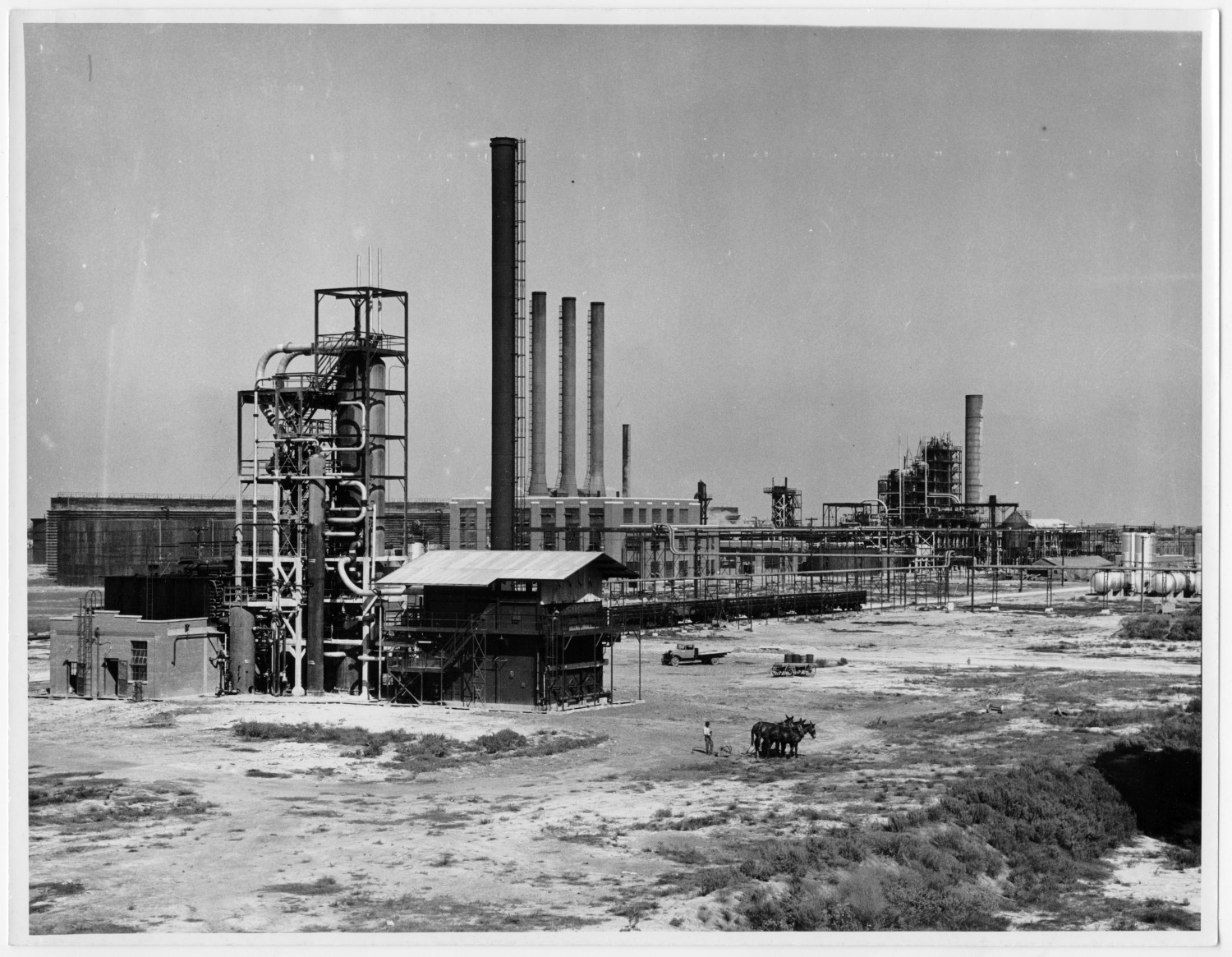 [American Oil Company Refinery in Texas City in 1934] Side 1 of 1