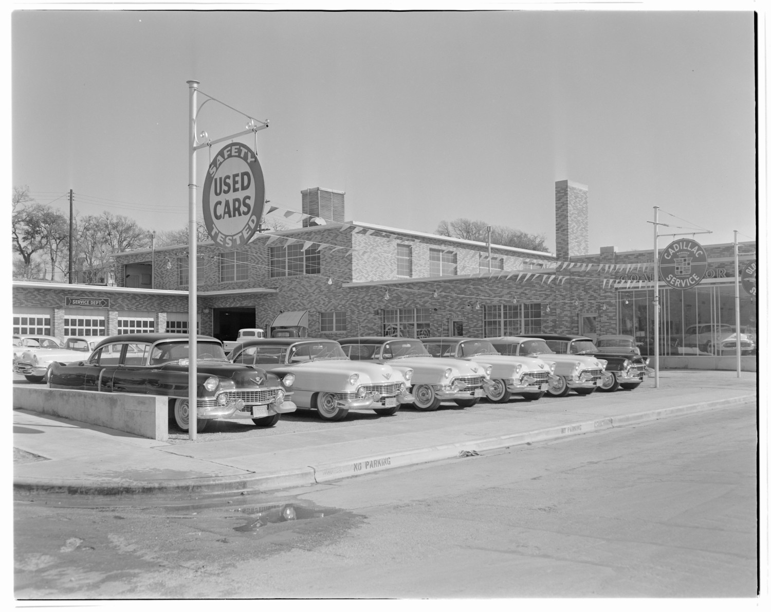 Car lot Goad Motor Company Side 1 of 1 The Portal to Texas History