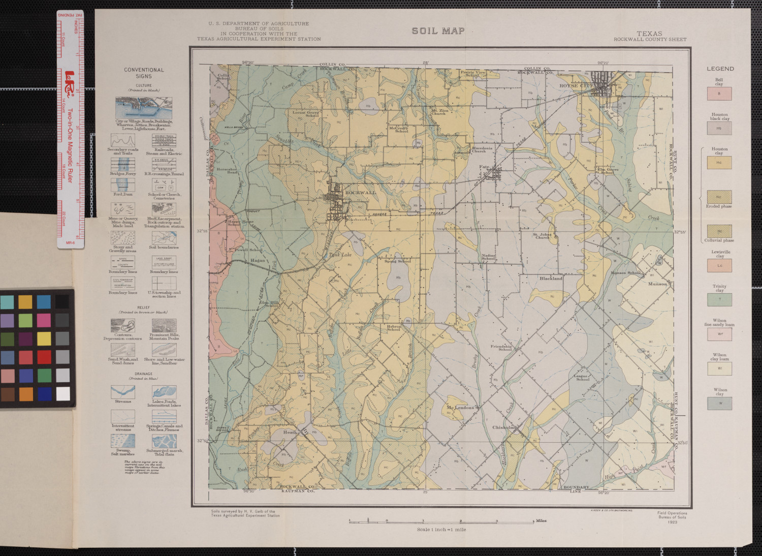 Soil map, Texas, Rockwall County sheet The Portal to Texas History