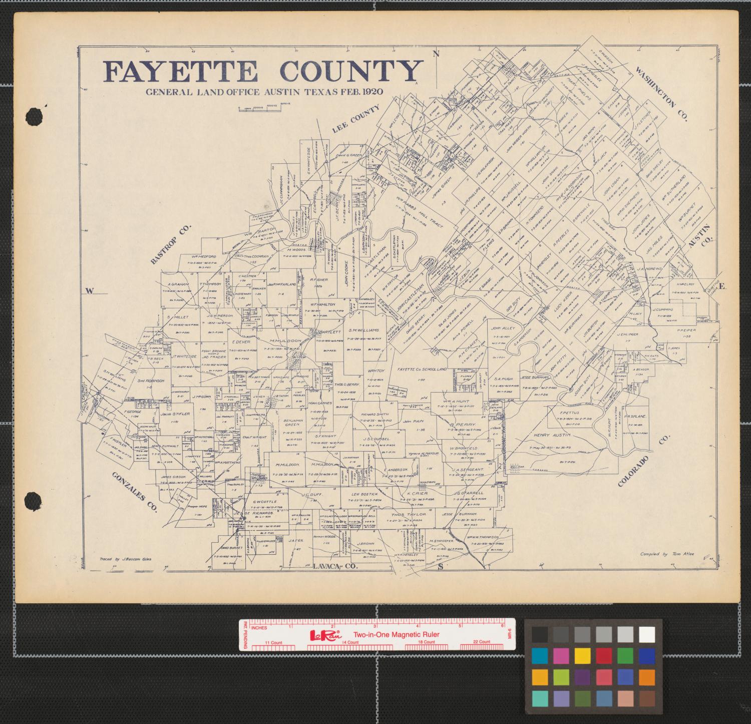 Fayette County. Side 1 of 2 The Portal to Texas History