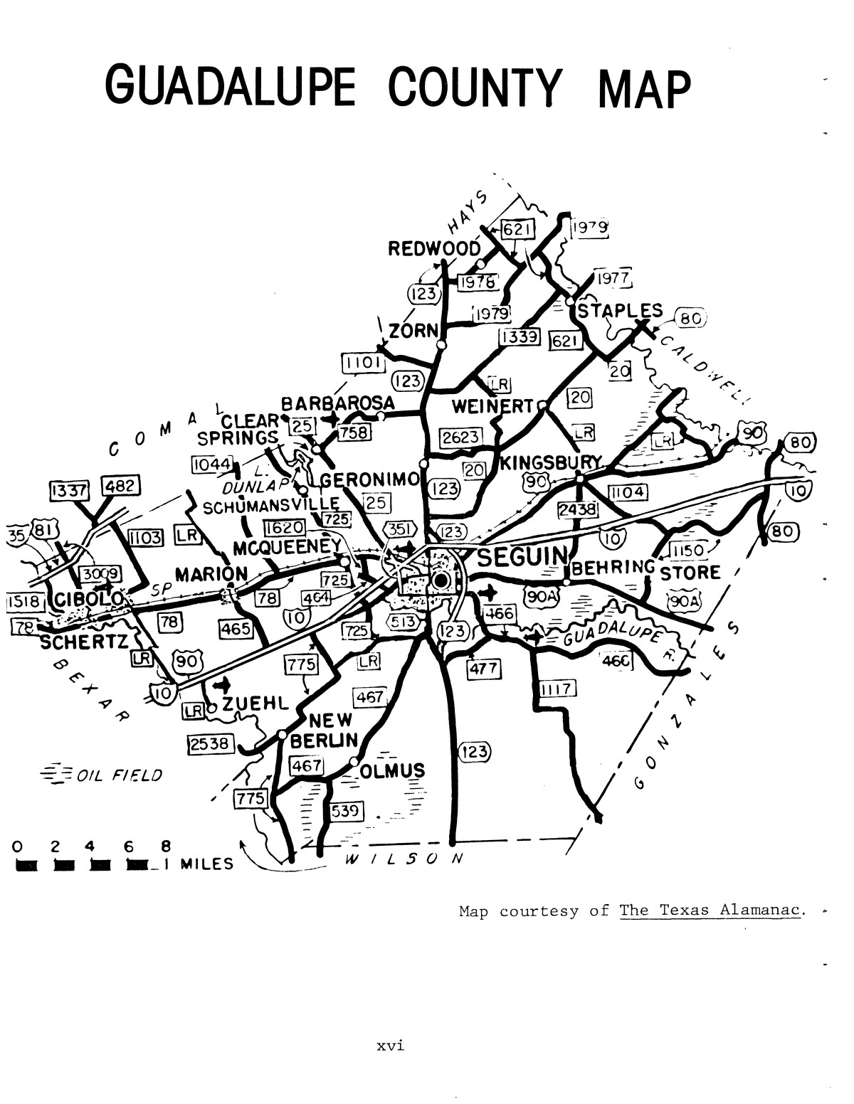 Inventory of County Records Guadalupe County Courthouse Page XVI