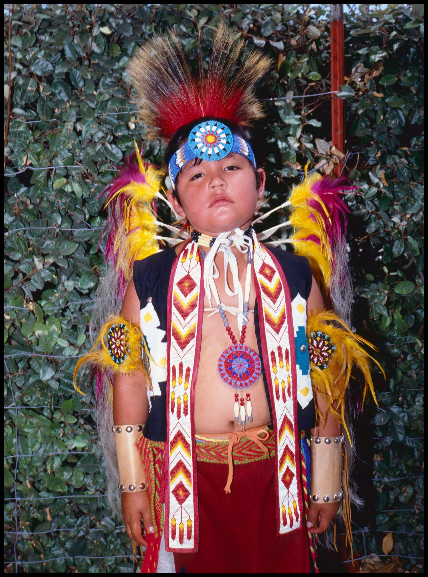[Young AlabamaCoushatta Dancer] The Portal to Texas History