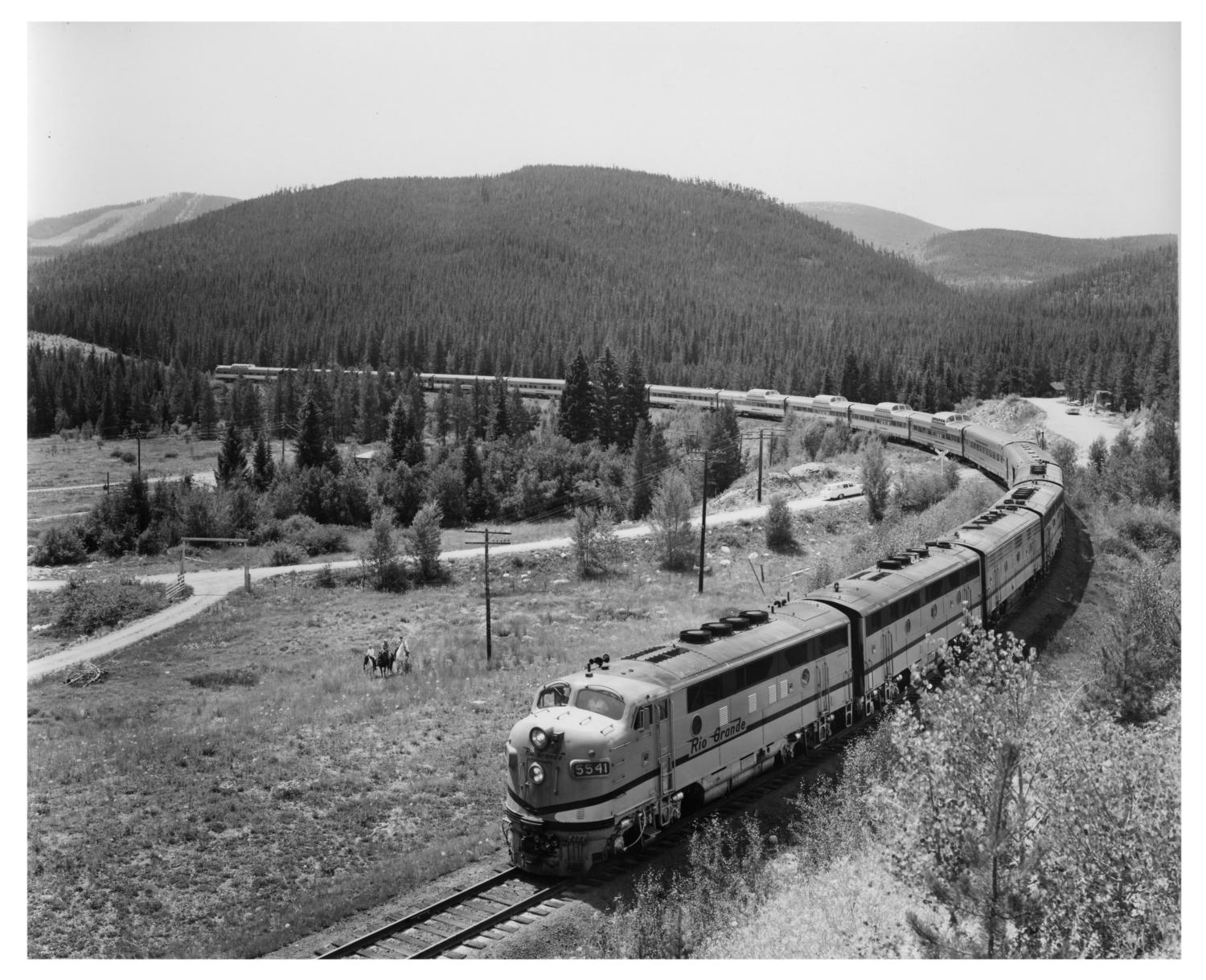 ["California Zephyr" in Colorado] The Portal to Texas History