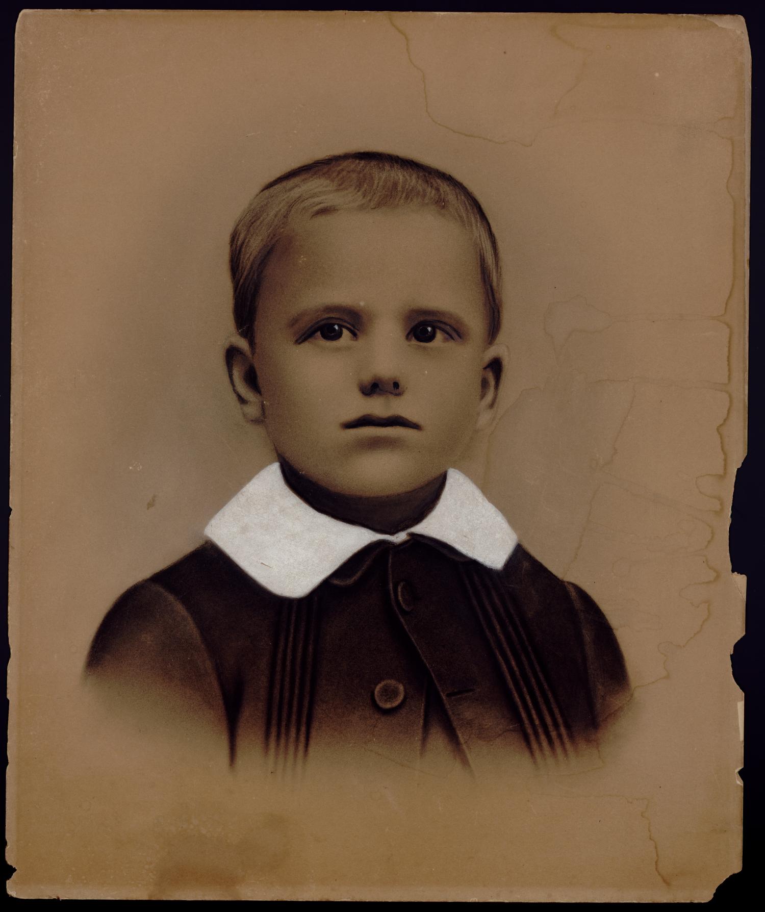 [Leon Blum Wallace as a boy] The Portal to Texas History