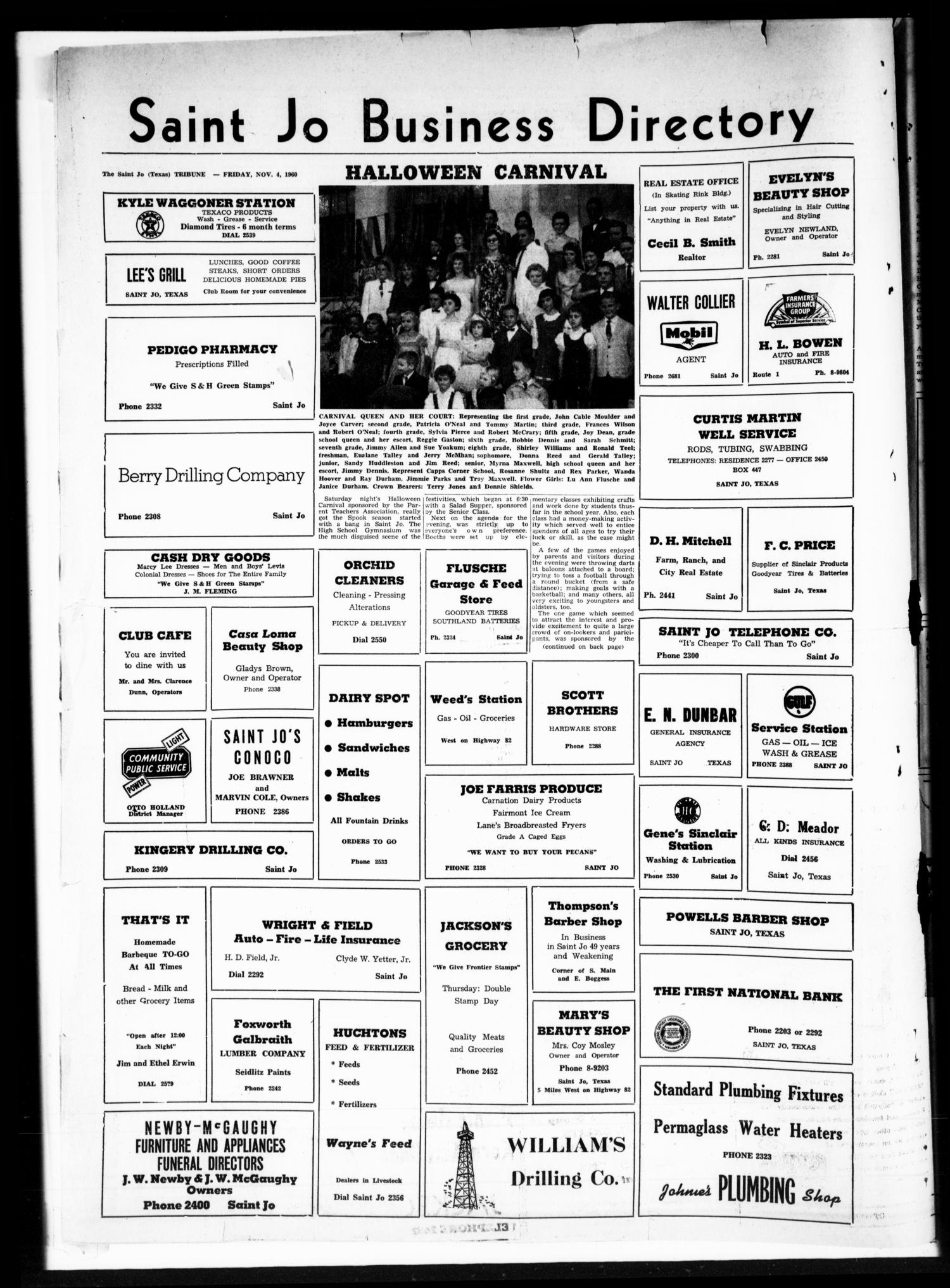 The Saint Jo Tribune (Saint Jo, Tex.), Vol. 62, No. 49, Ed. 1 Friday