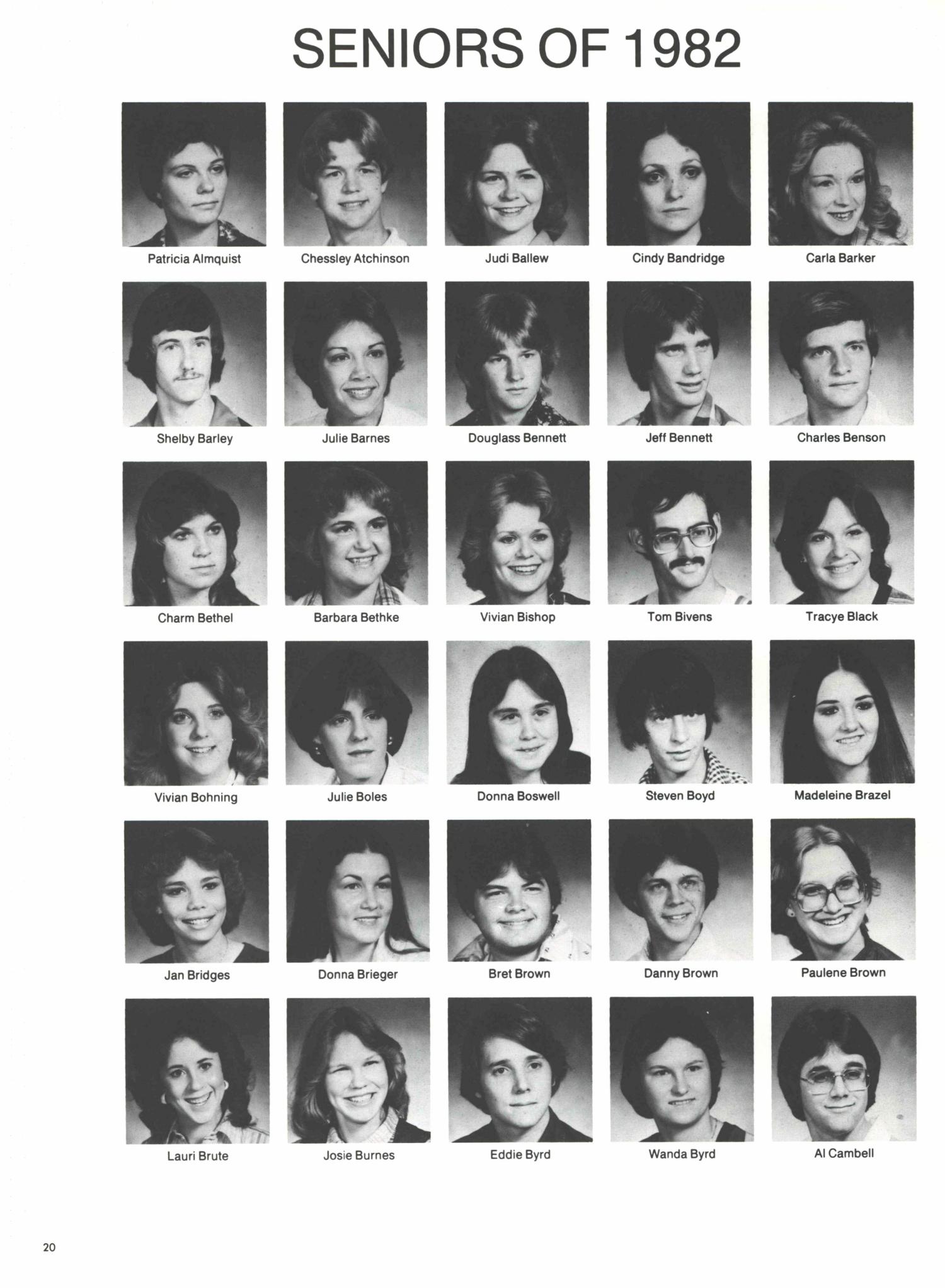 The Grassburr, Yearbook of Tarleton State University, 1980 Page 20