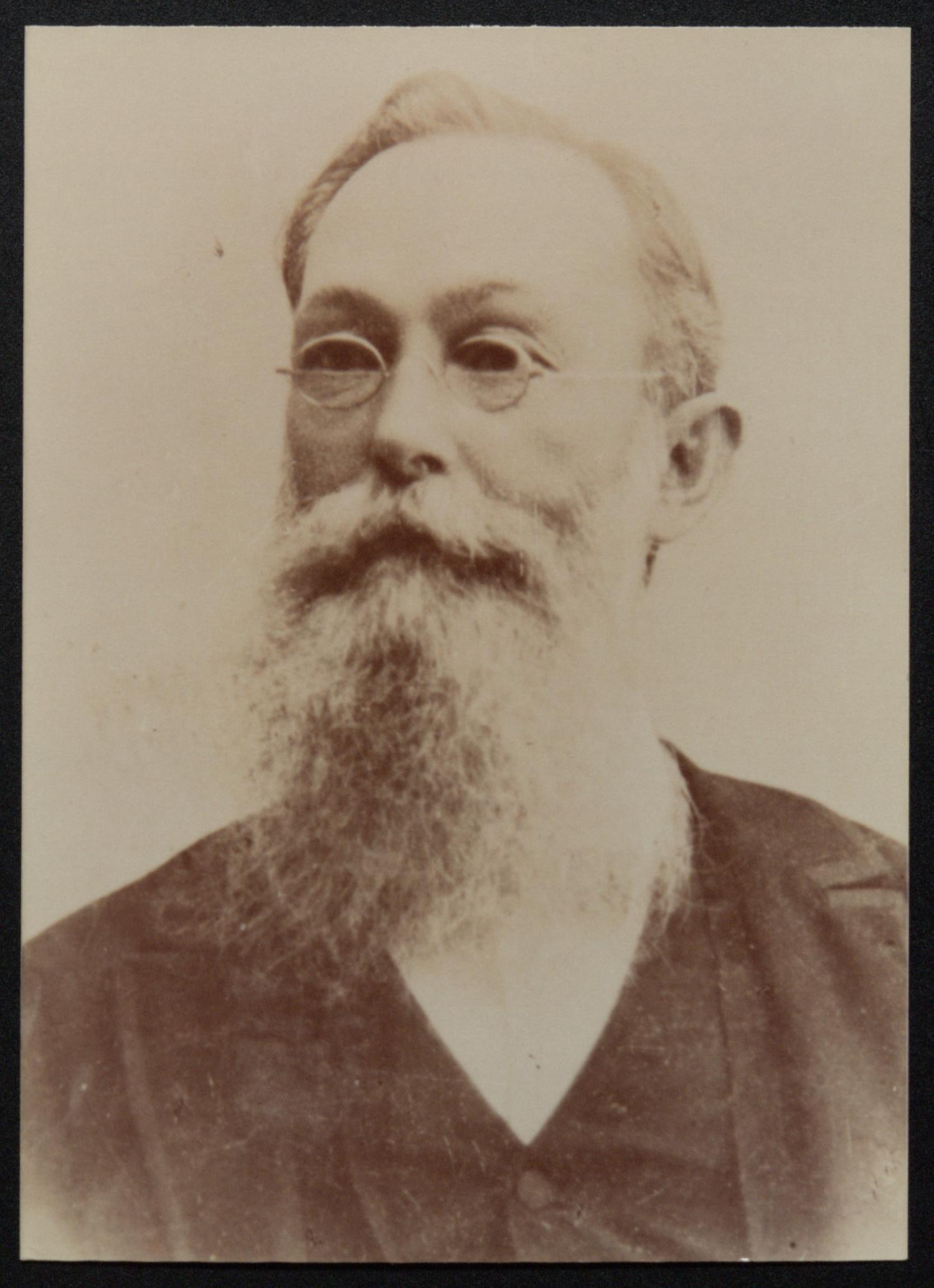 [Portrait of Reverend Samuel Fisher Tenney] The Portal to Texas History