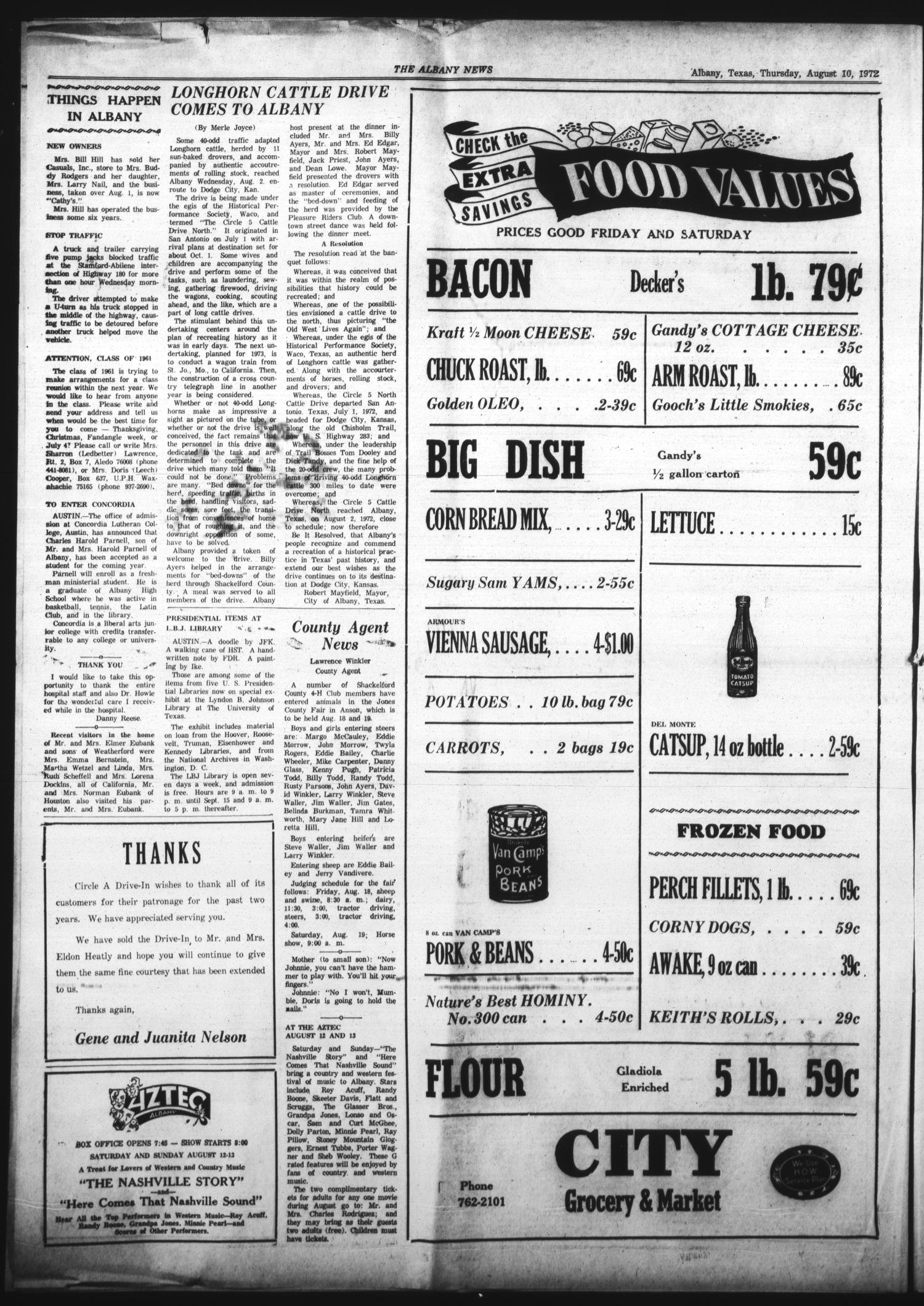 The Albany News (Albany, Tex.), Vol. 88, No. 51, Ed. 1