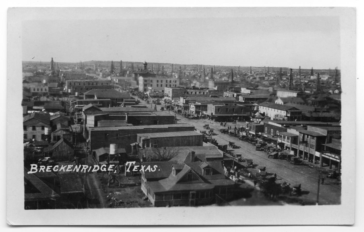 Derricks in Breckenridge The Portal to Texas History