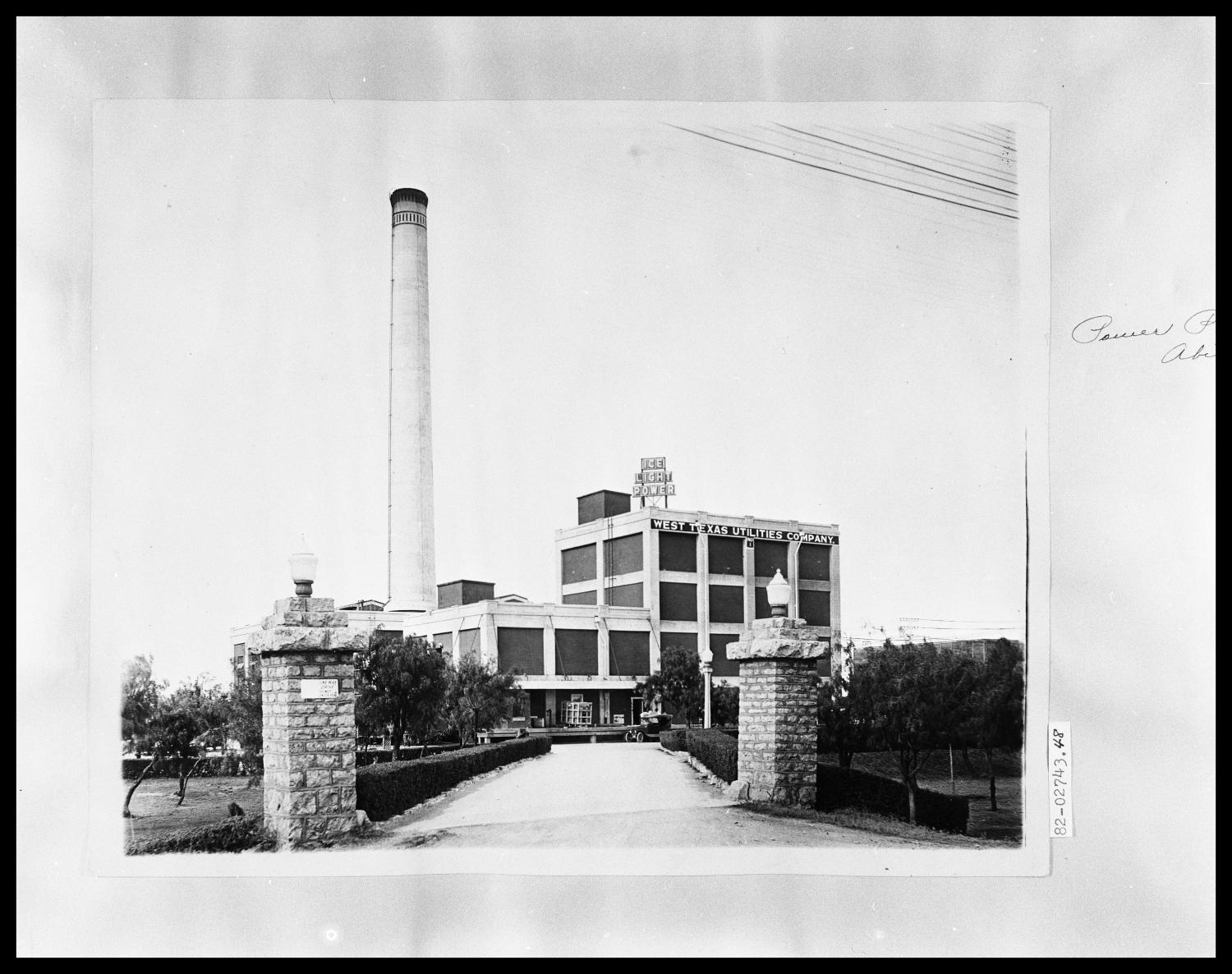 Electric Power Plant The Portal to Texas History