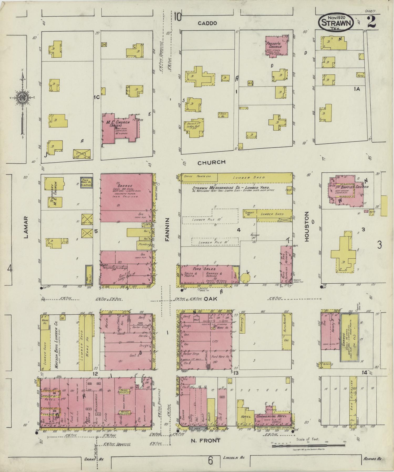 Strawn 1920 Sheet 2 The Portal to Texas History