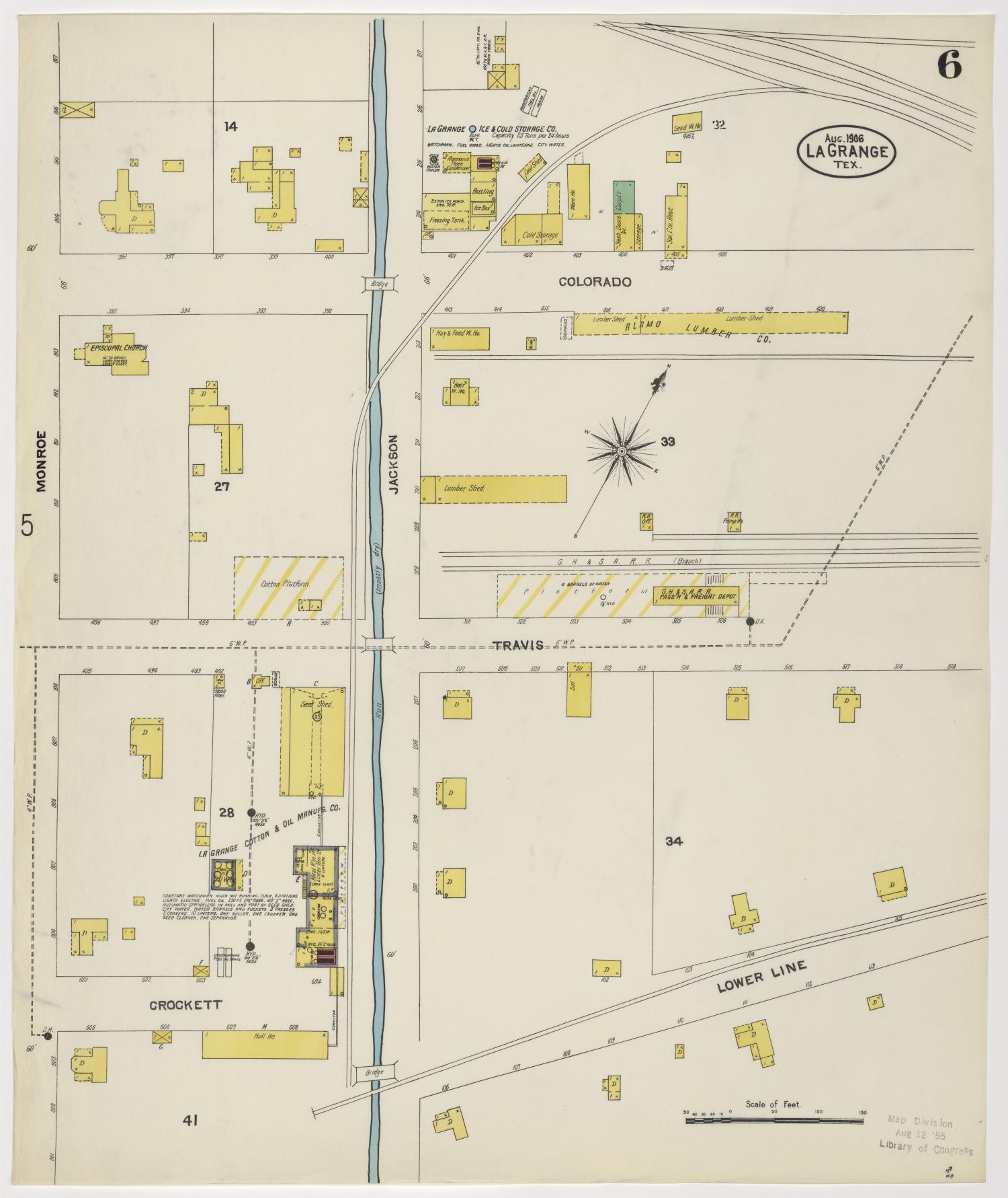 La Grange 1906 Sheet 6 The Portal to Texas History