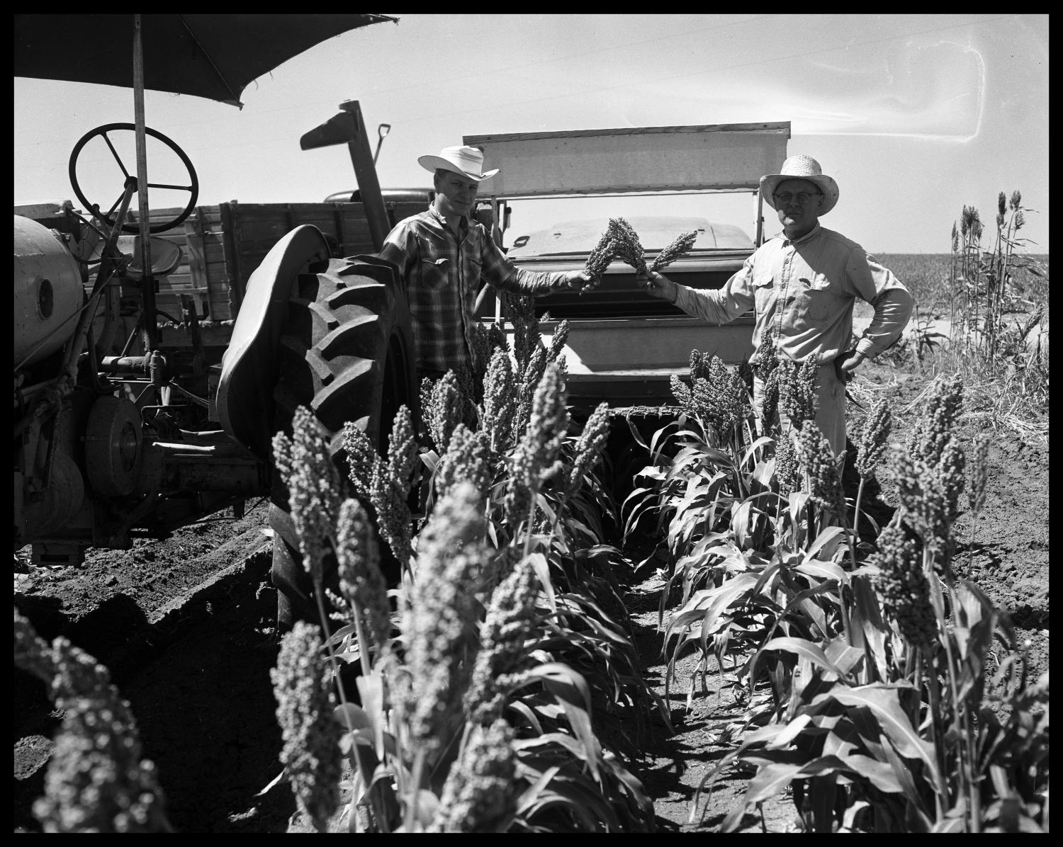 Farmers with Their Crops The Portal to Texas History