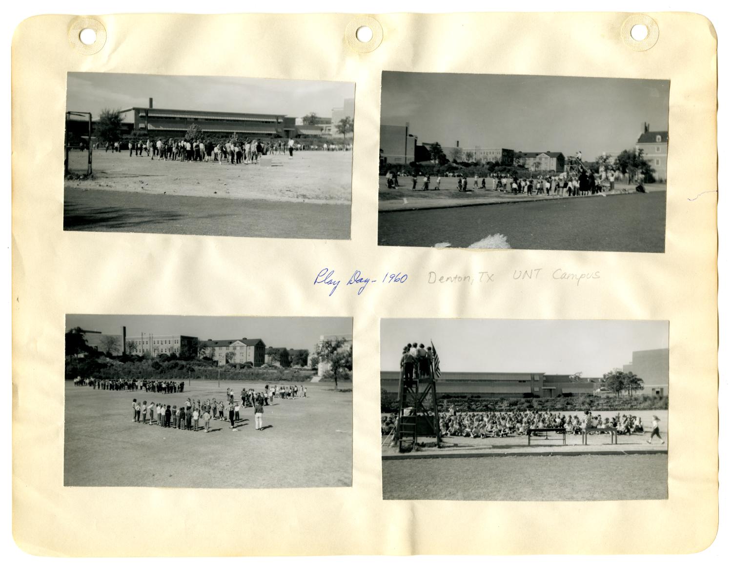 [Scrapbook Page Play Day, 1960] The Portal to Texas History