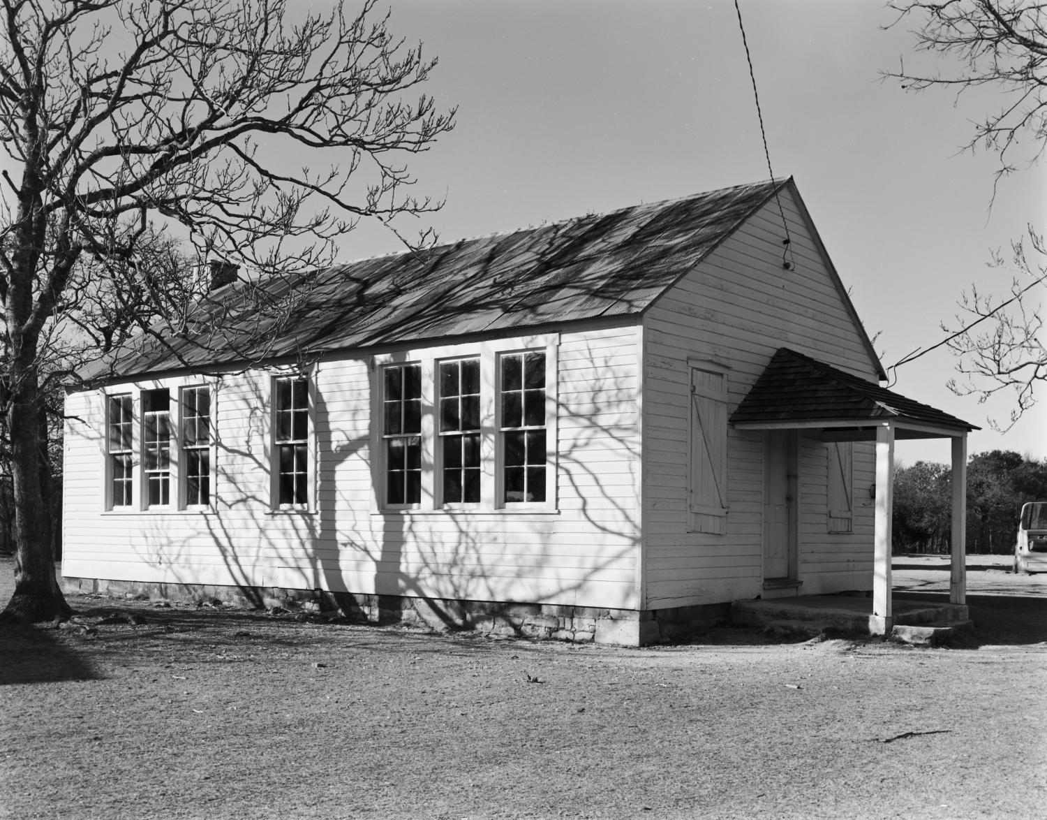 [Rheingold School House, (Southeast oblique)] The Portal to Texas History