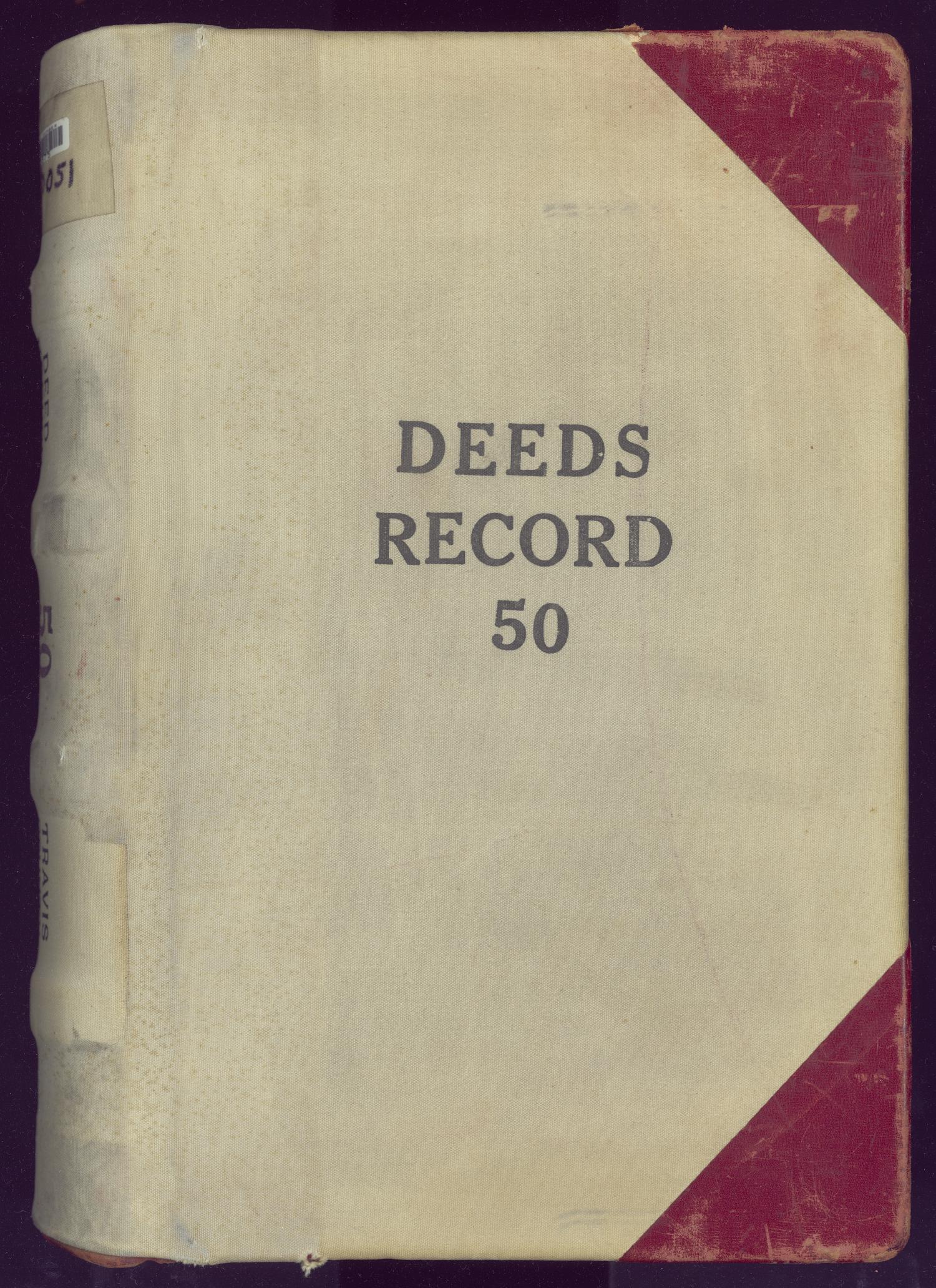 Travis County Deed Records Deed Record 50 The Portal to Texas History