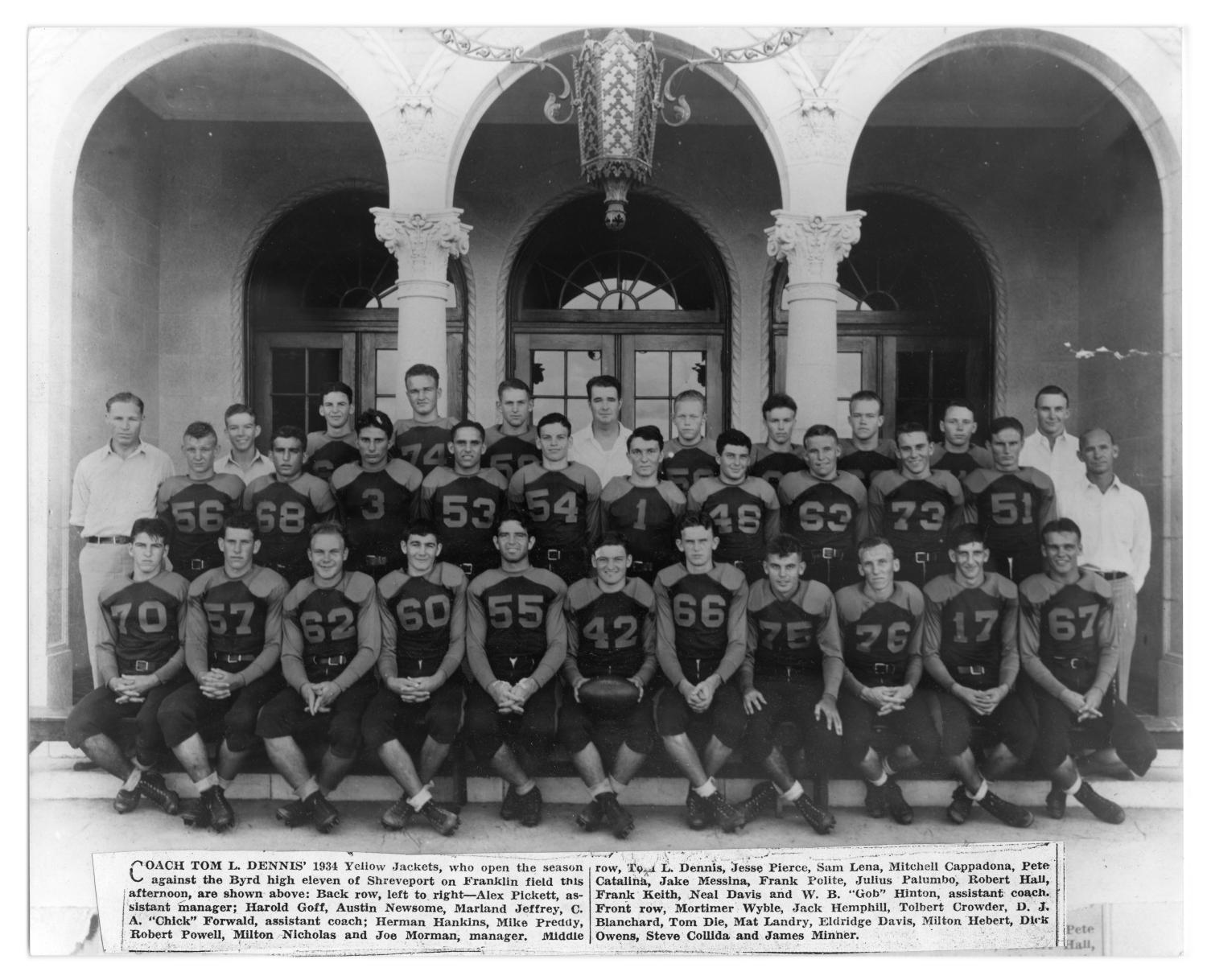 [Football Team] The Portal to Texas History