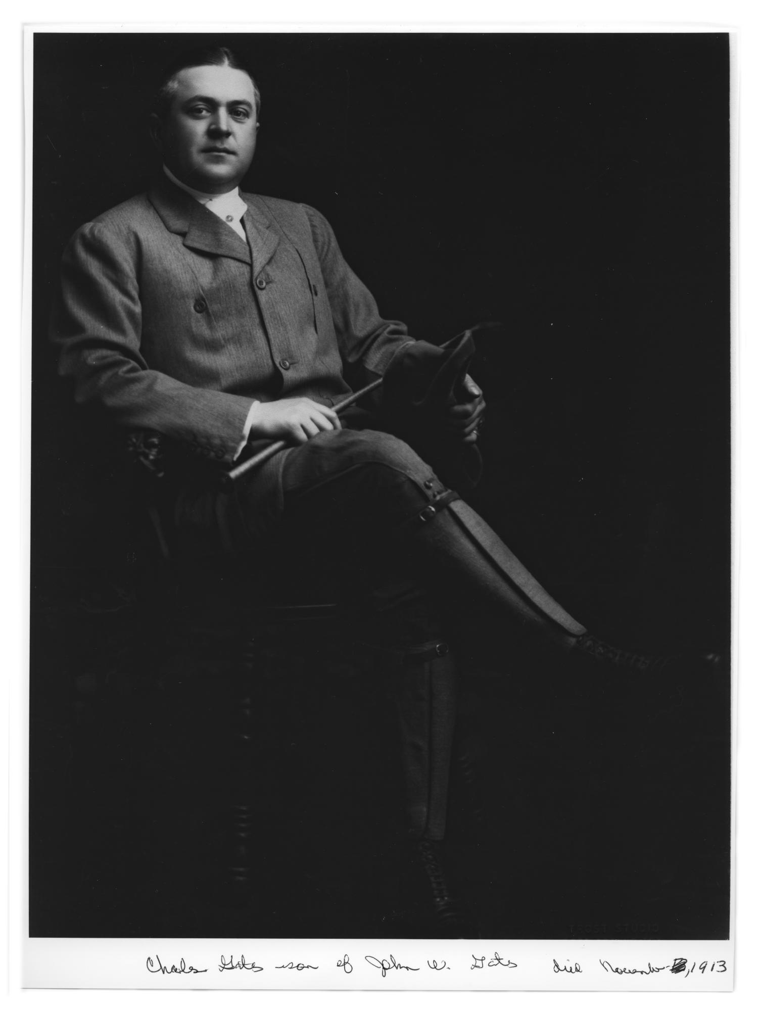 [Portrait of Charles W. Gates] The Portal to Texas History