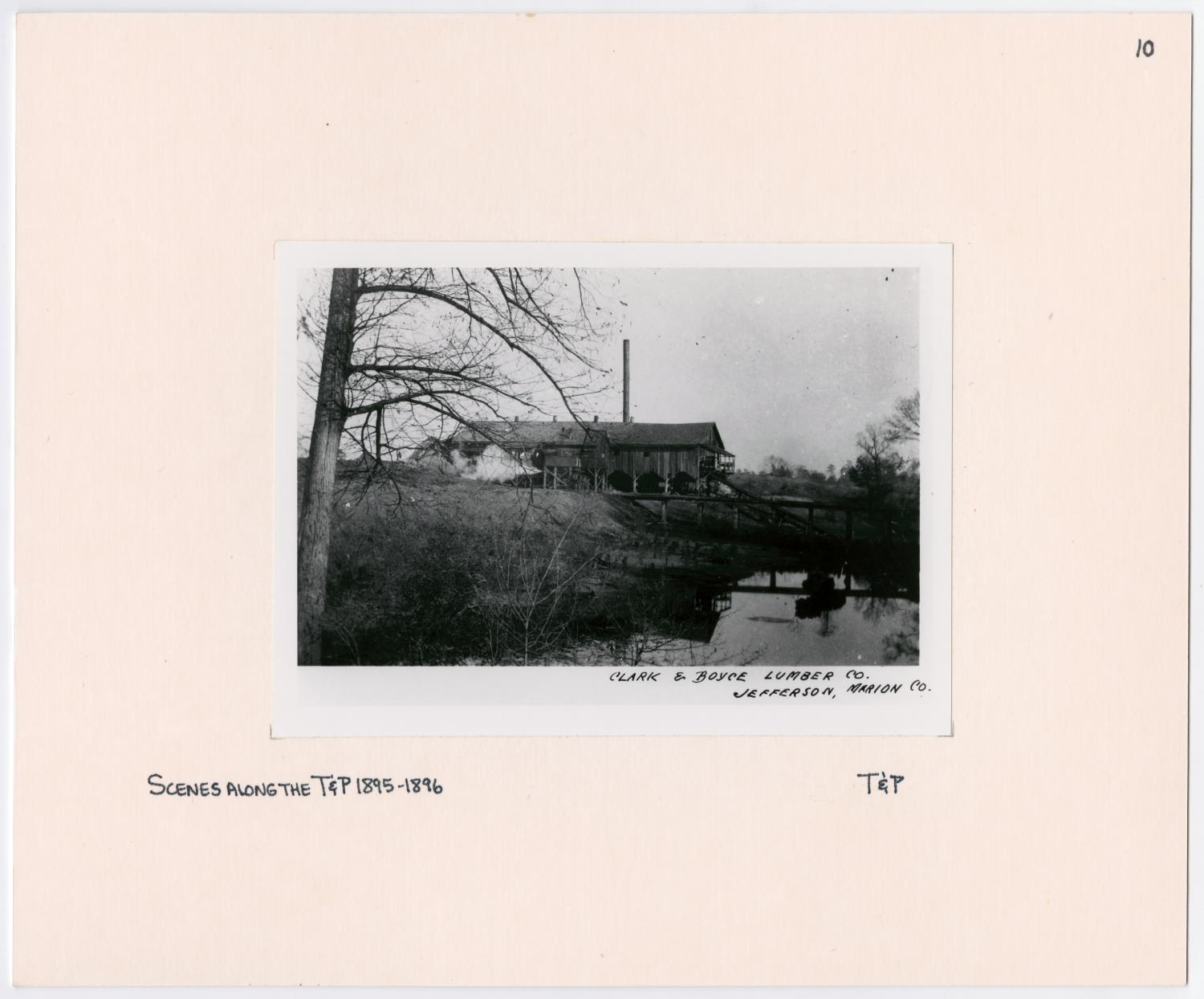 [Clark & Boyce Lumber Company] Side 1 of 2 The Portal to Texas History