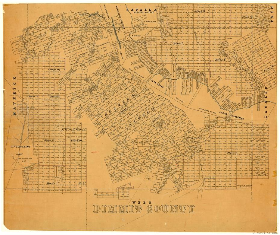 Dimmit County The Portal to Texas History