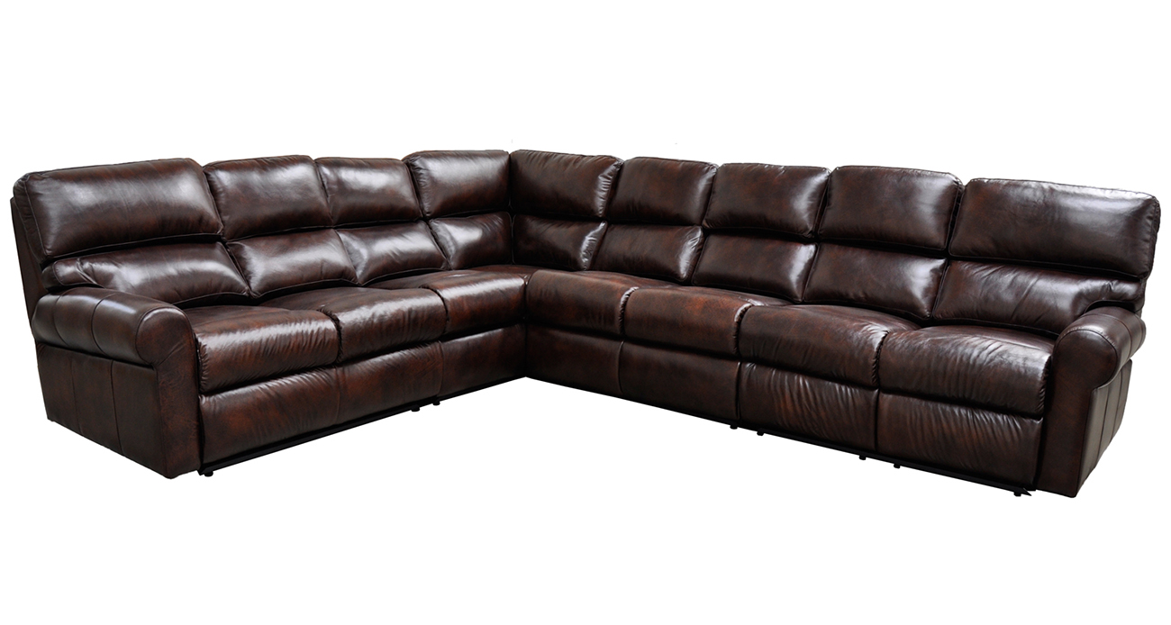Brookhaven Sectional • Texas Leather Interiors Furniture