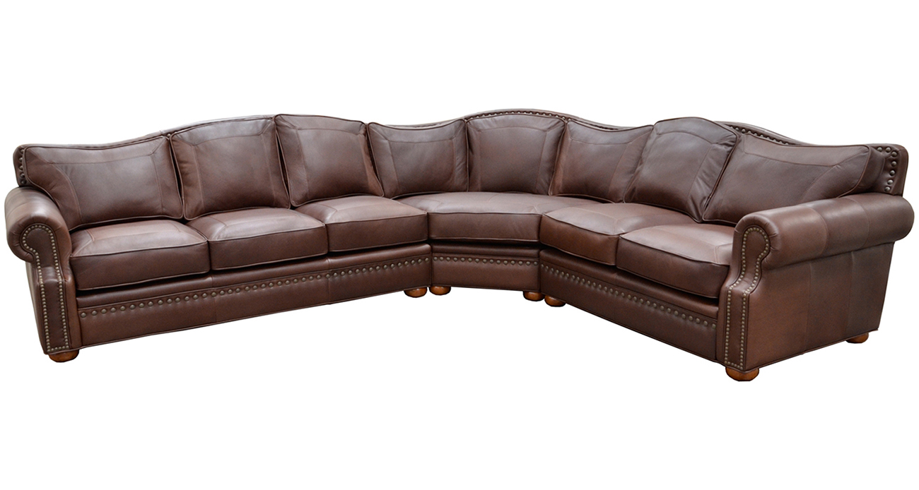 Tucson Leather Sectional • Texas Leather Interiors Furniture
