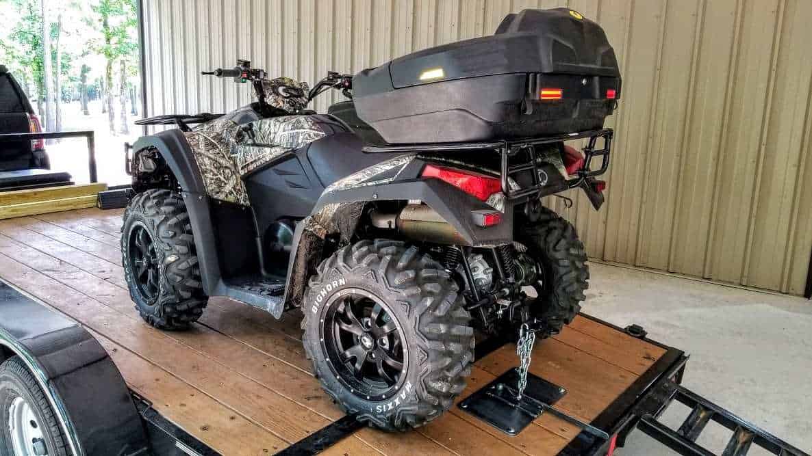 ATV / UTV Tie Down System for Trailers Texas Metal Works