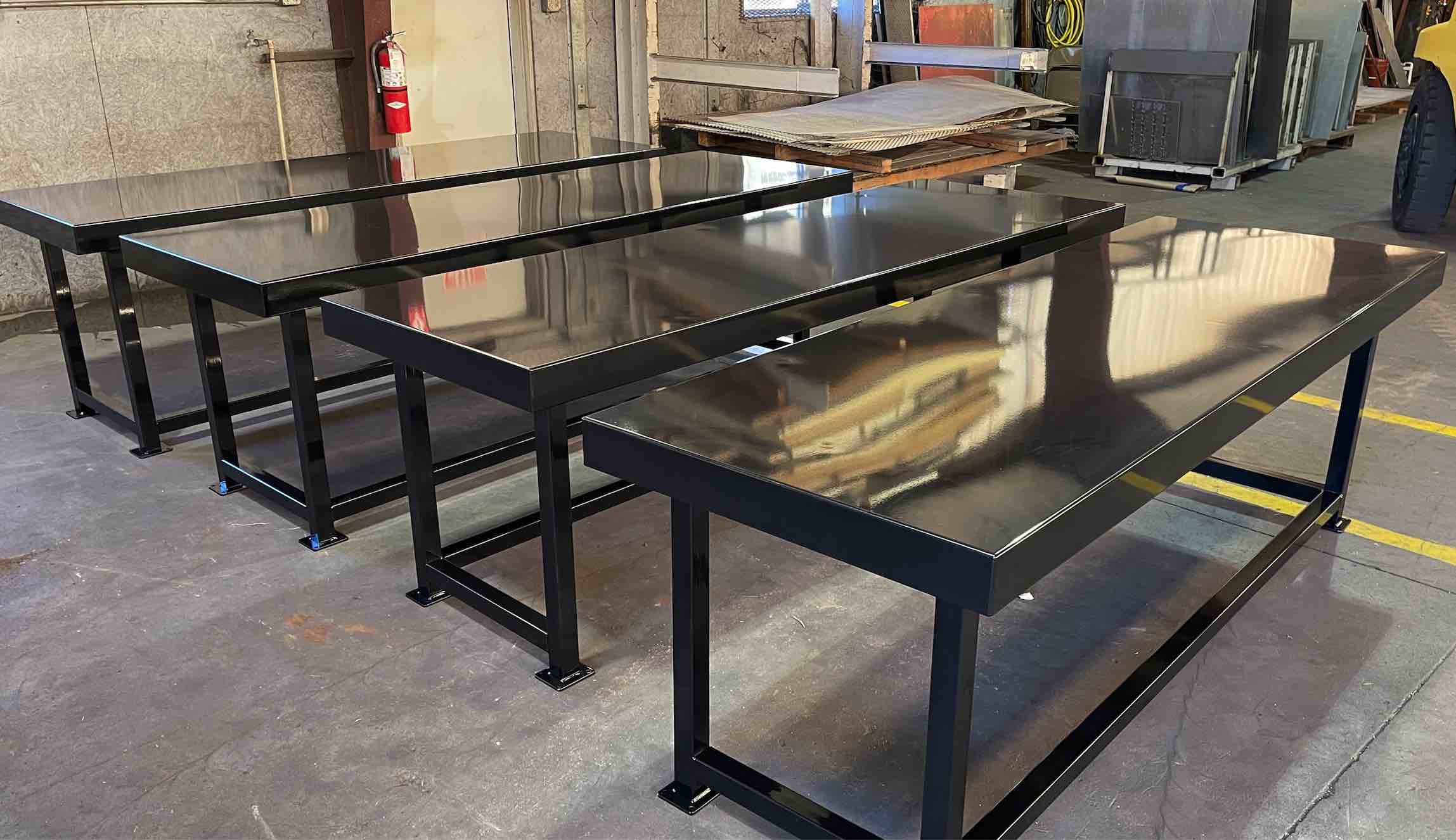 Welding Table Base Powder Coating Texas Metal Works
