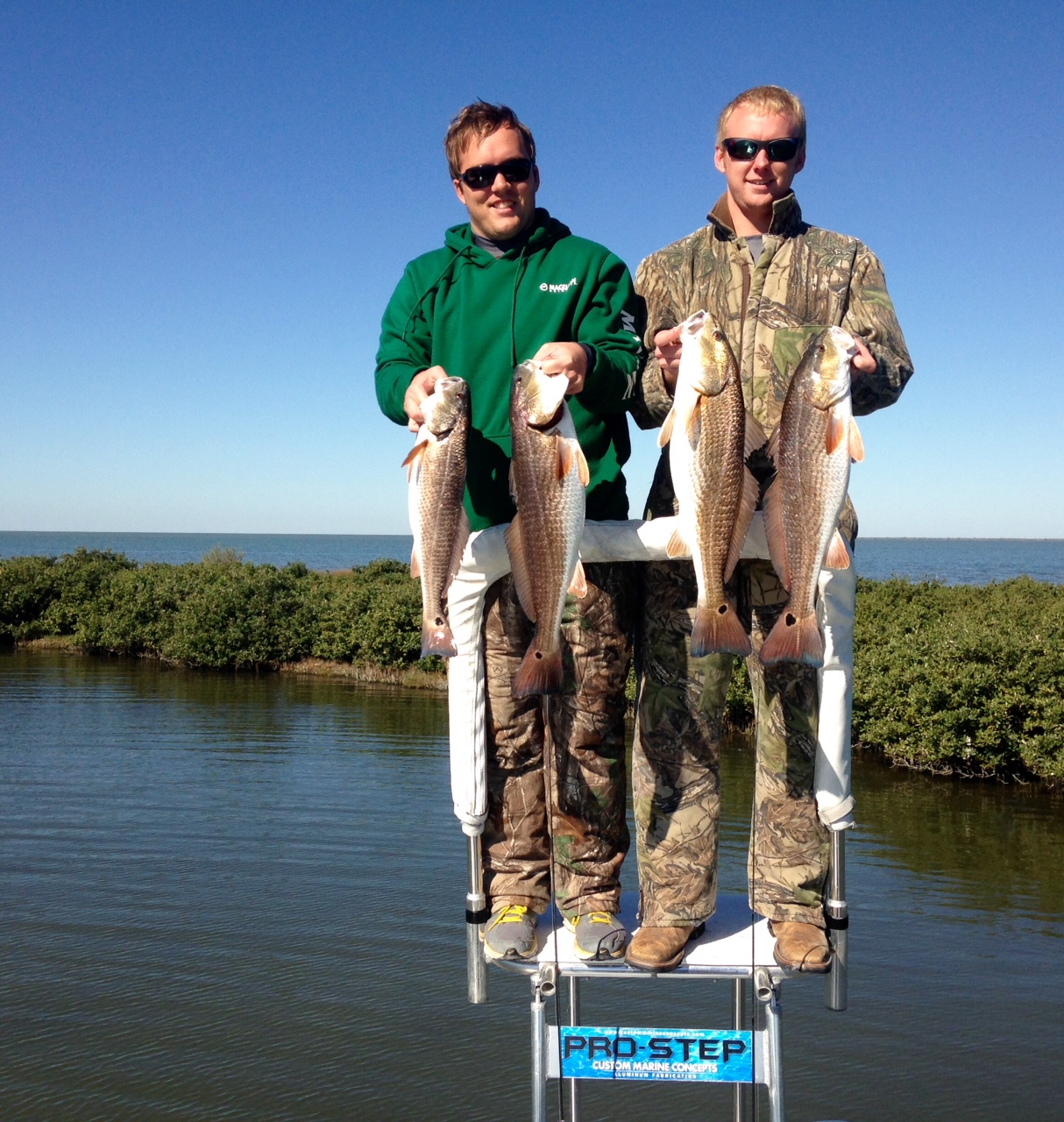 Seadrift Redfish fishing report Texas Outdoors Network