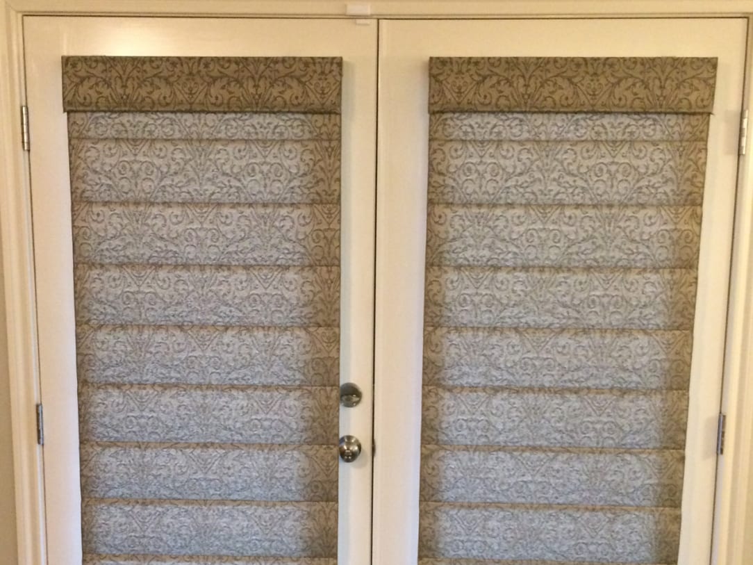 Fresco Roman Shades Install Texas Paint and Supply Dallas