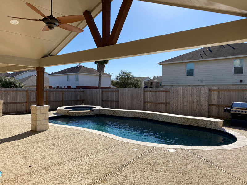 Custom Pools Pool Builders Cypress Tx Texas Patio Pros & Pools
