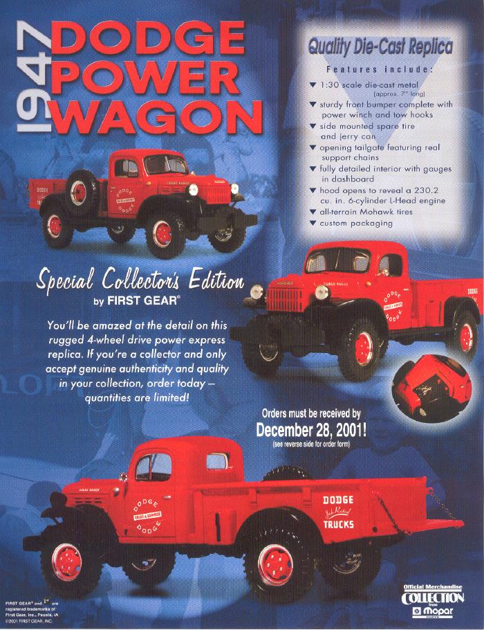 POWER WAGON Models