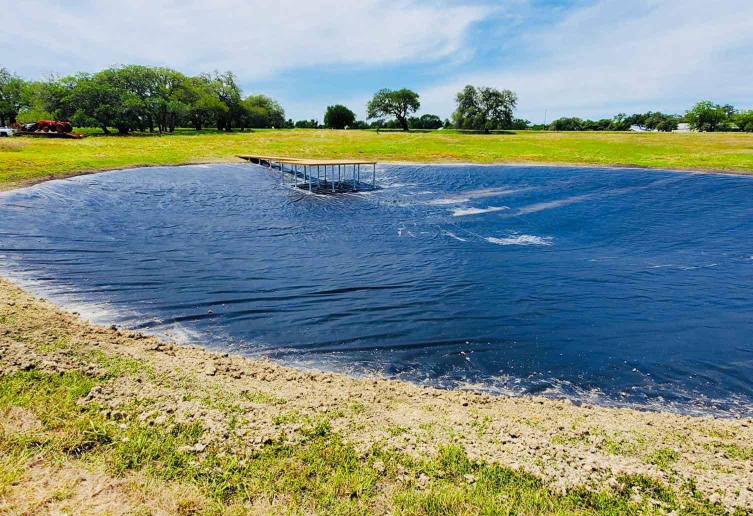Farm & Ranch Pond Builder Liner Installer Texas Ranch Resources