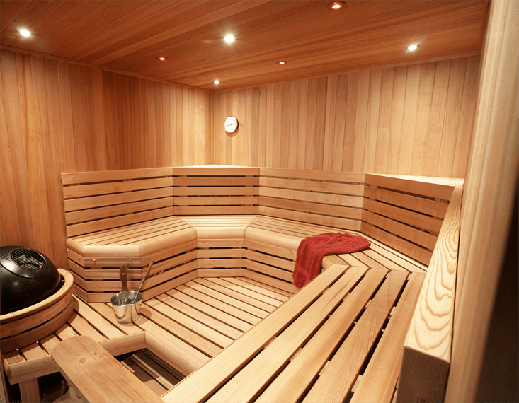 Helo Custom Cut Sauna, 6 x 7 x 7, 8KW Diamond Sauna & Steam