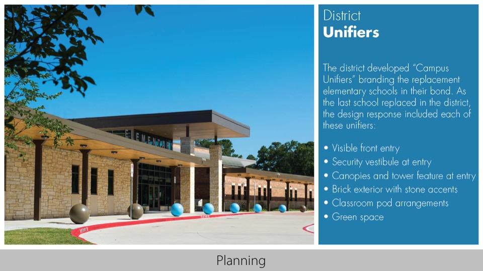 2016 — Rummel Creek Elementary School Texas School Architecture
