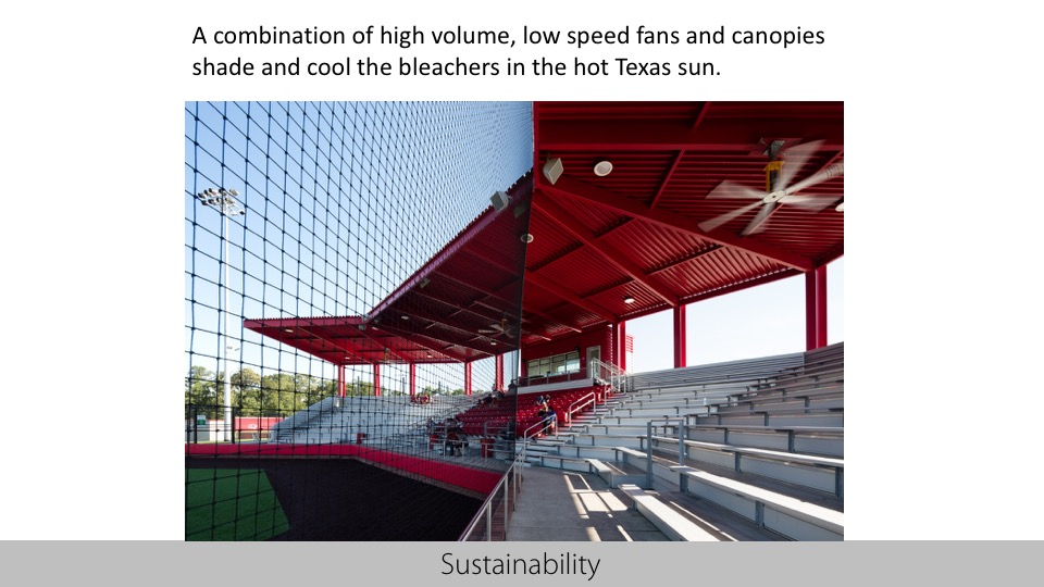 2017—Baseball & Softball Complex Texas School Architecture