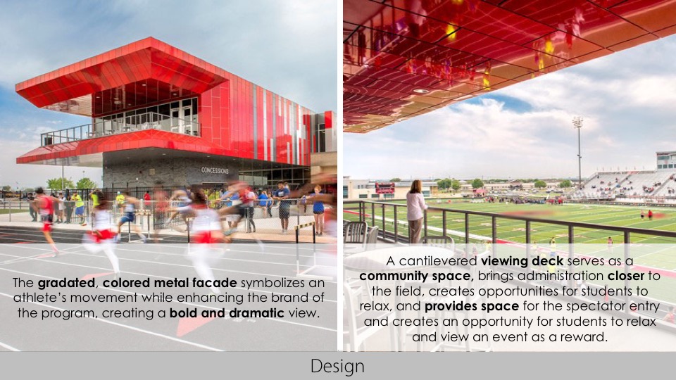 2018—Del Valle High School Athletic Facility Addition Texas School Architecture